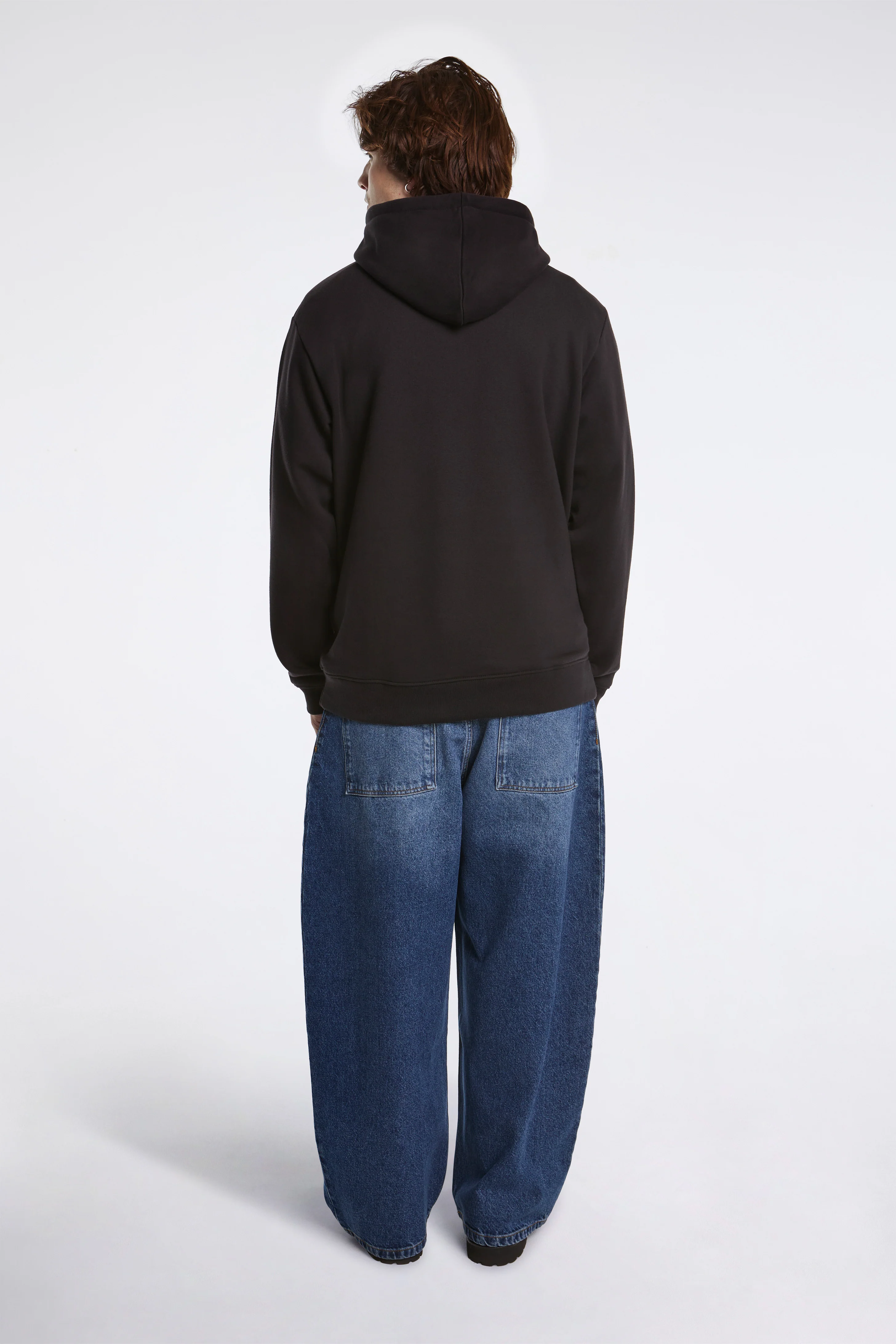 Alpine High Label Hoodie Black - Image 5