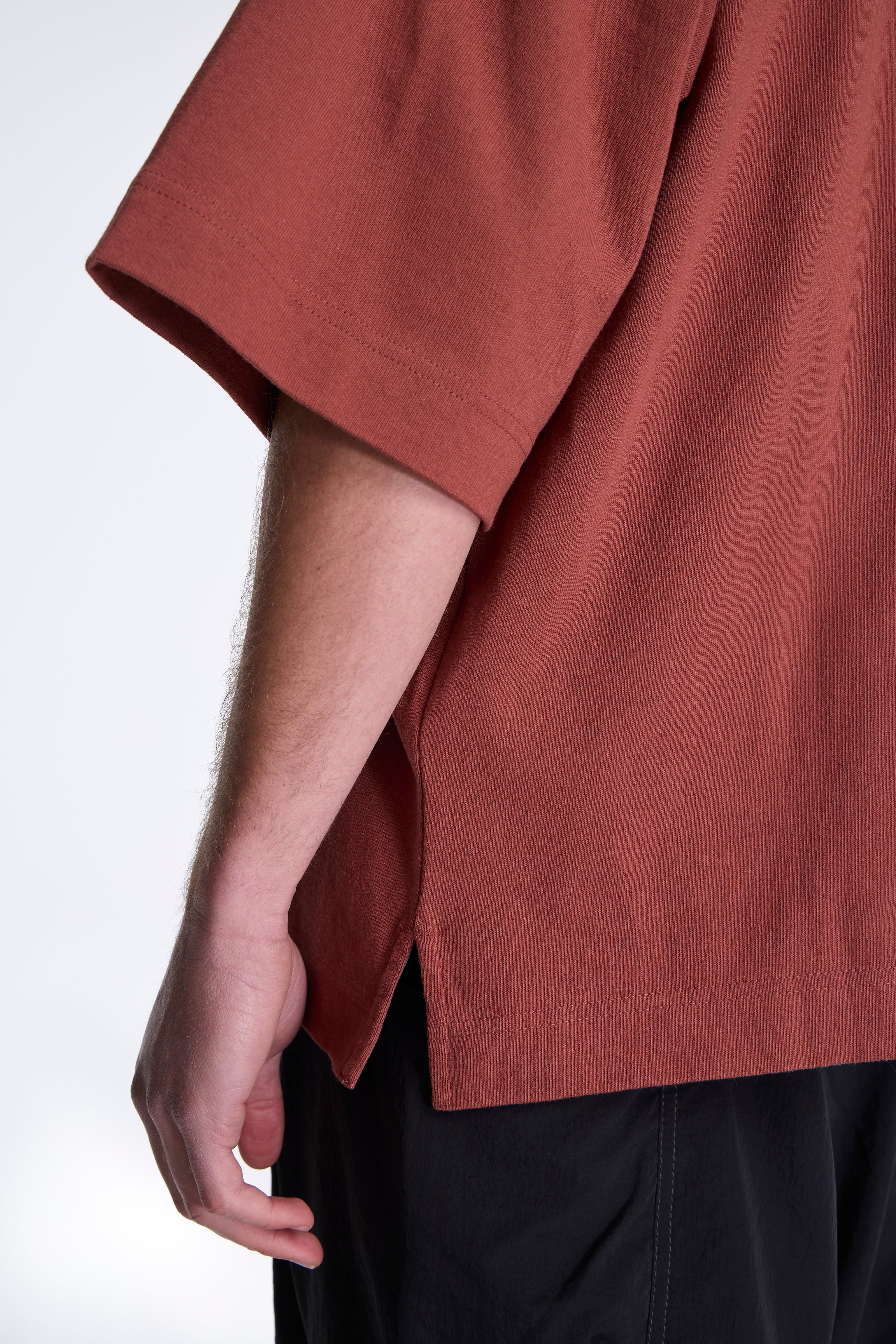 Heavy Cotton Pocket HS Tee Red - Image 4