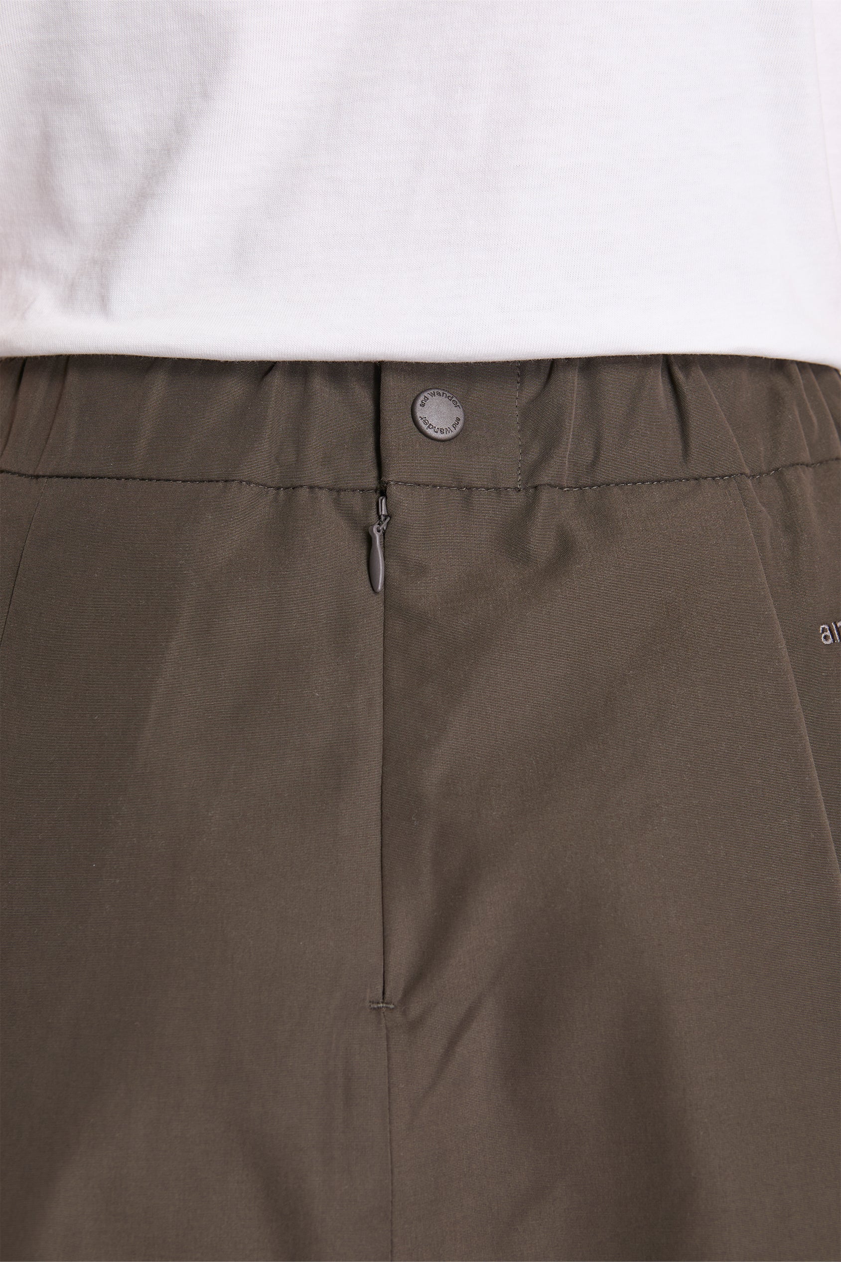 High Count Cloth Skirt  L.Khaki - Image 4