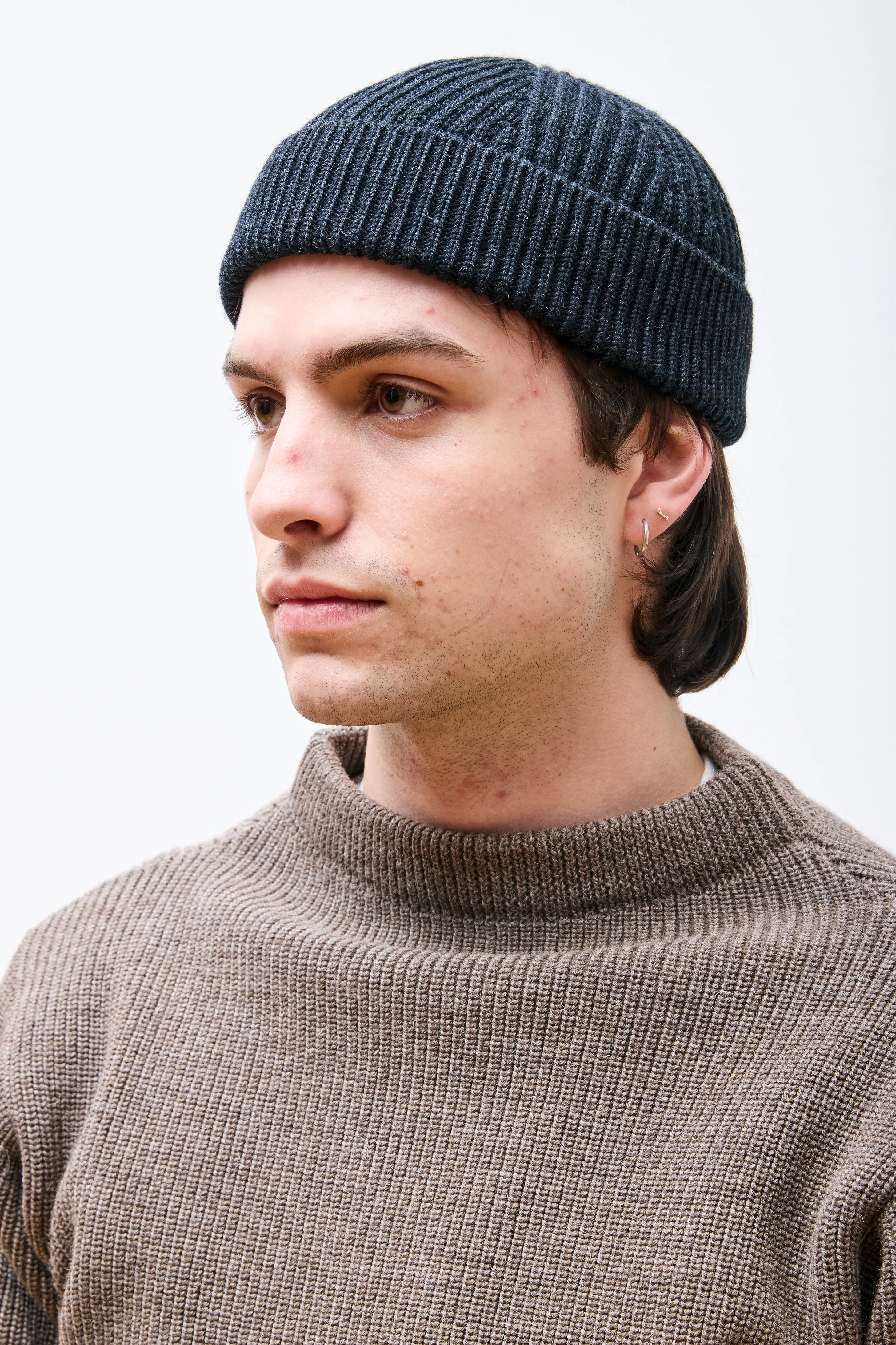 Beanie Short Dark Indigo - Image 2