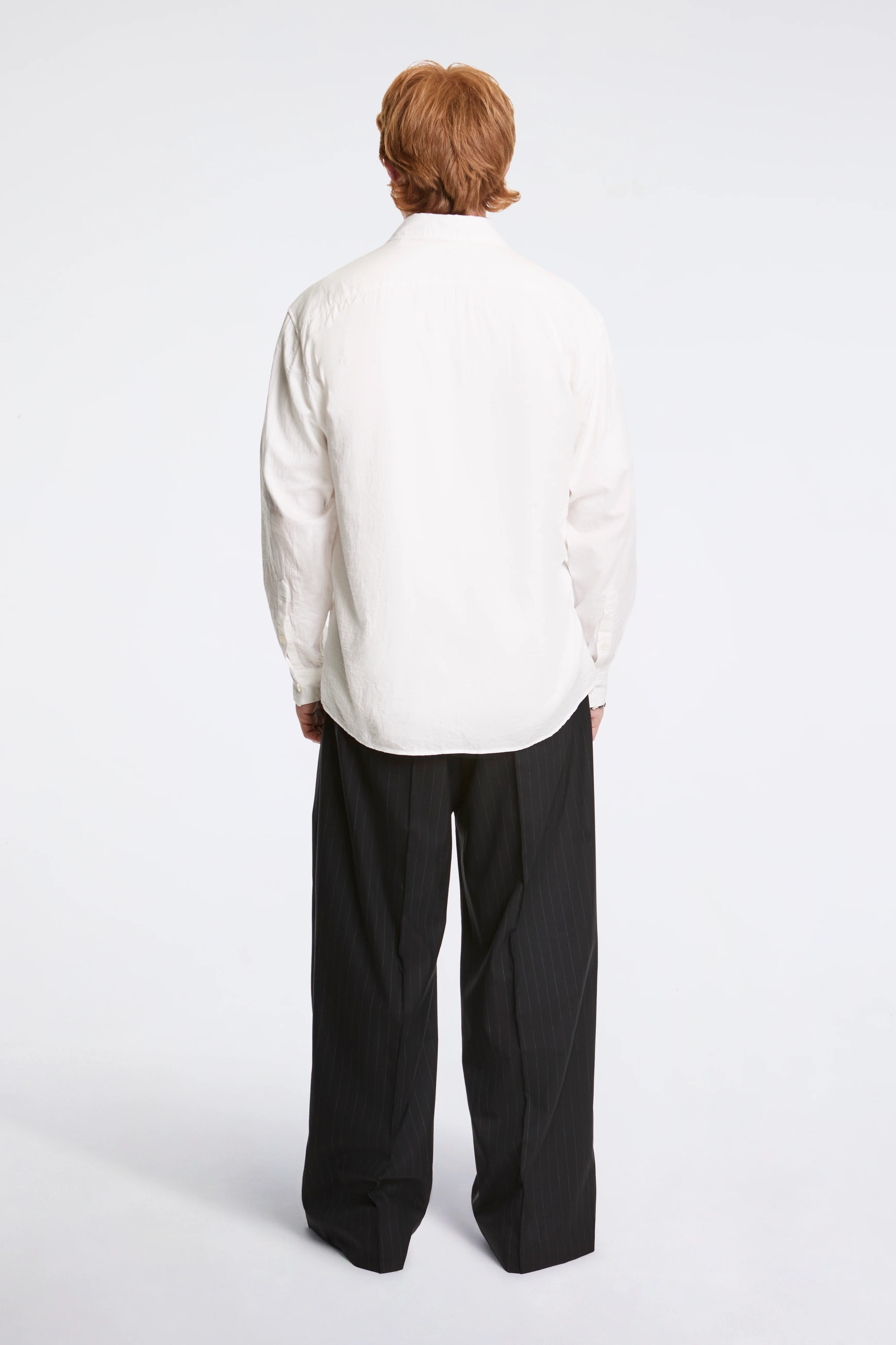 Asymmetric Shirt White - Image 6