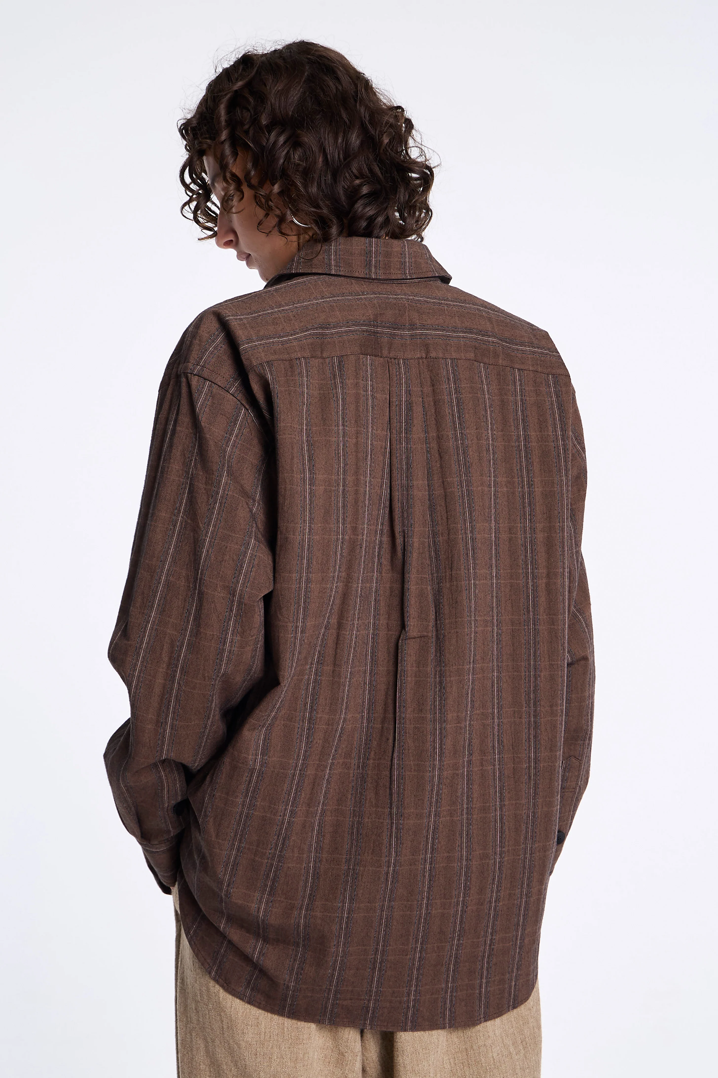Easy Shirt Umber Stripe - Image 4