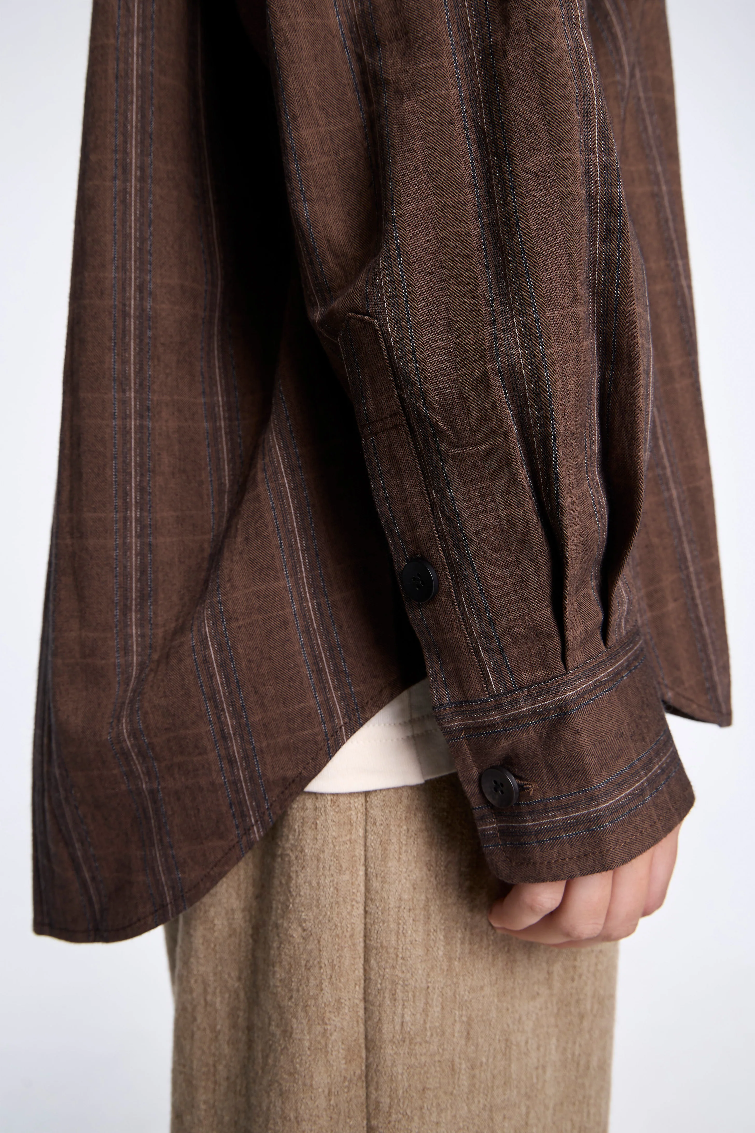 Easy Shirt Umber Stripe - Image 5