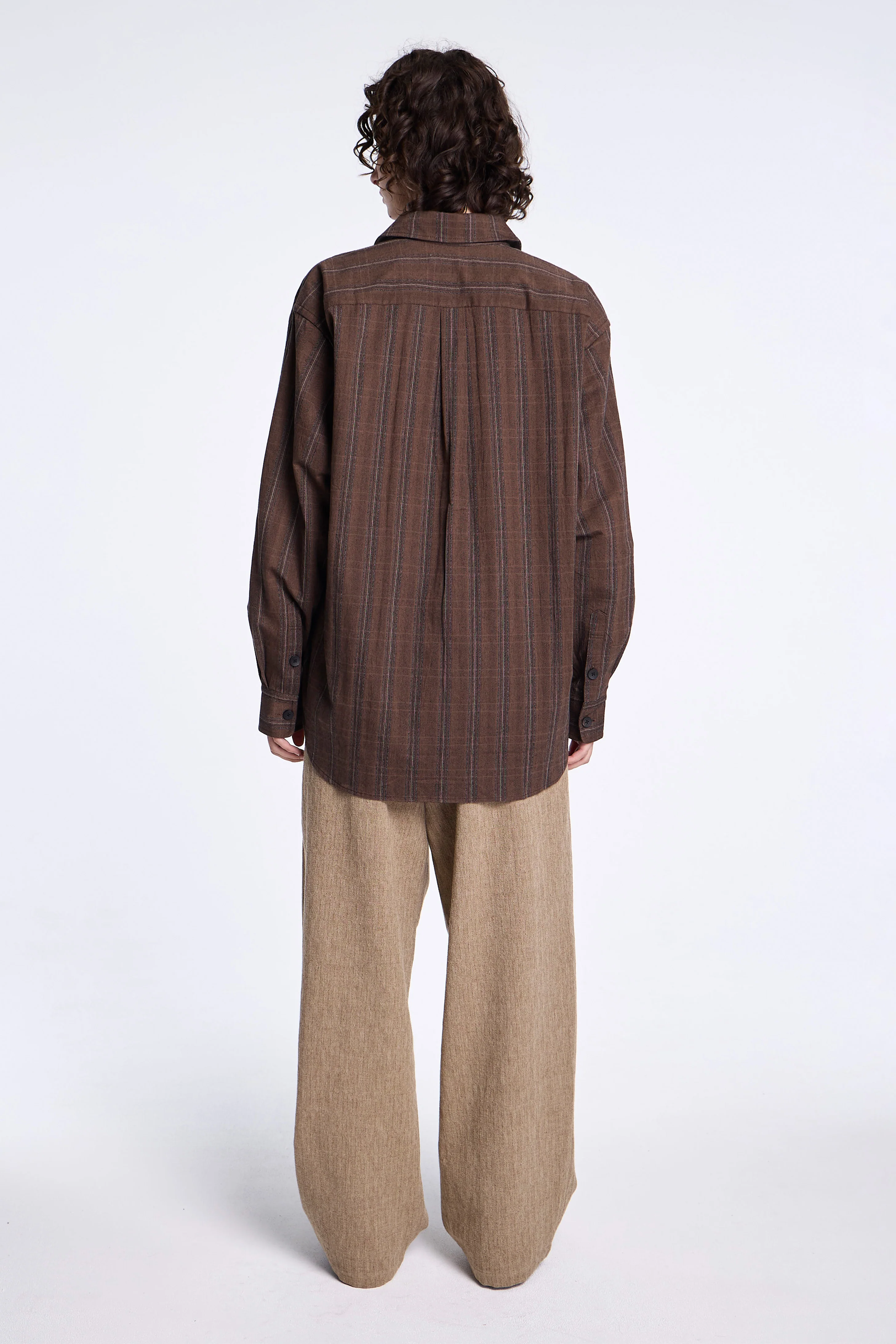 Easy Shirt Umber Stripe - Image 7
