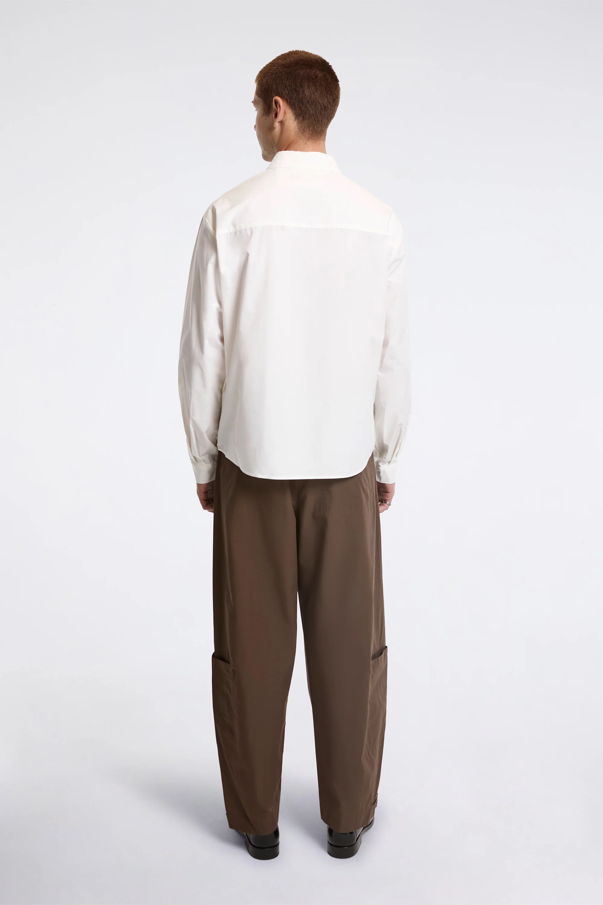 Basic Pocket Shirt Ivory - Image 5