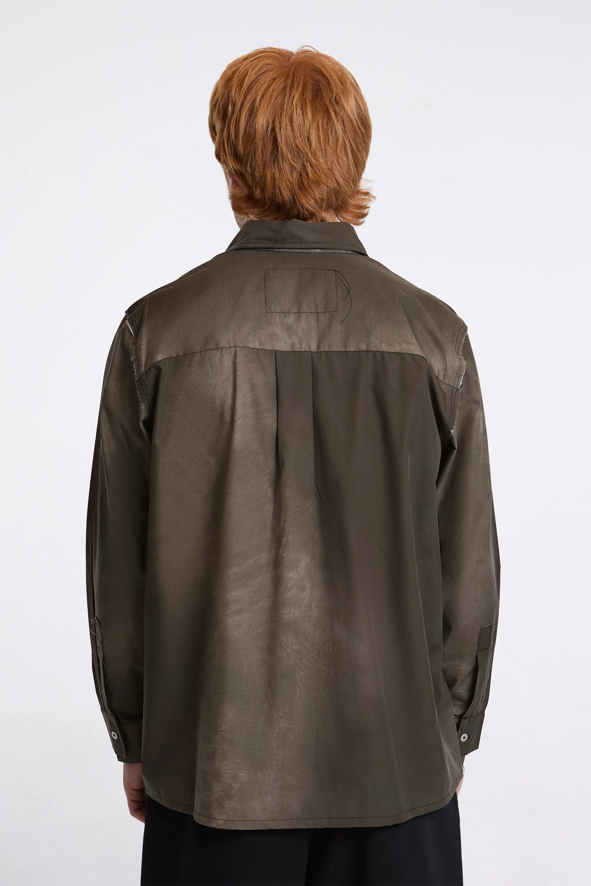 Basic Shirt Black Sunfade Print - Image 6