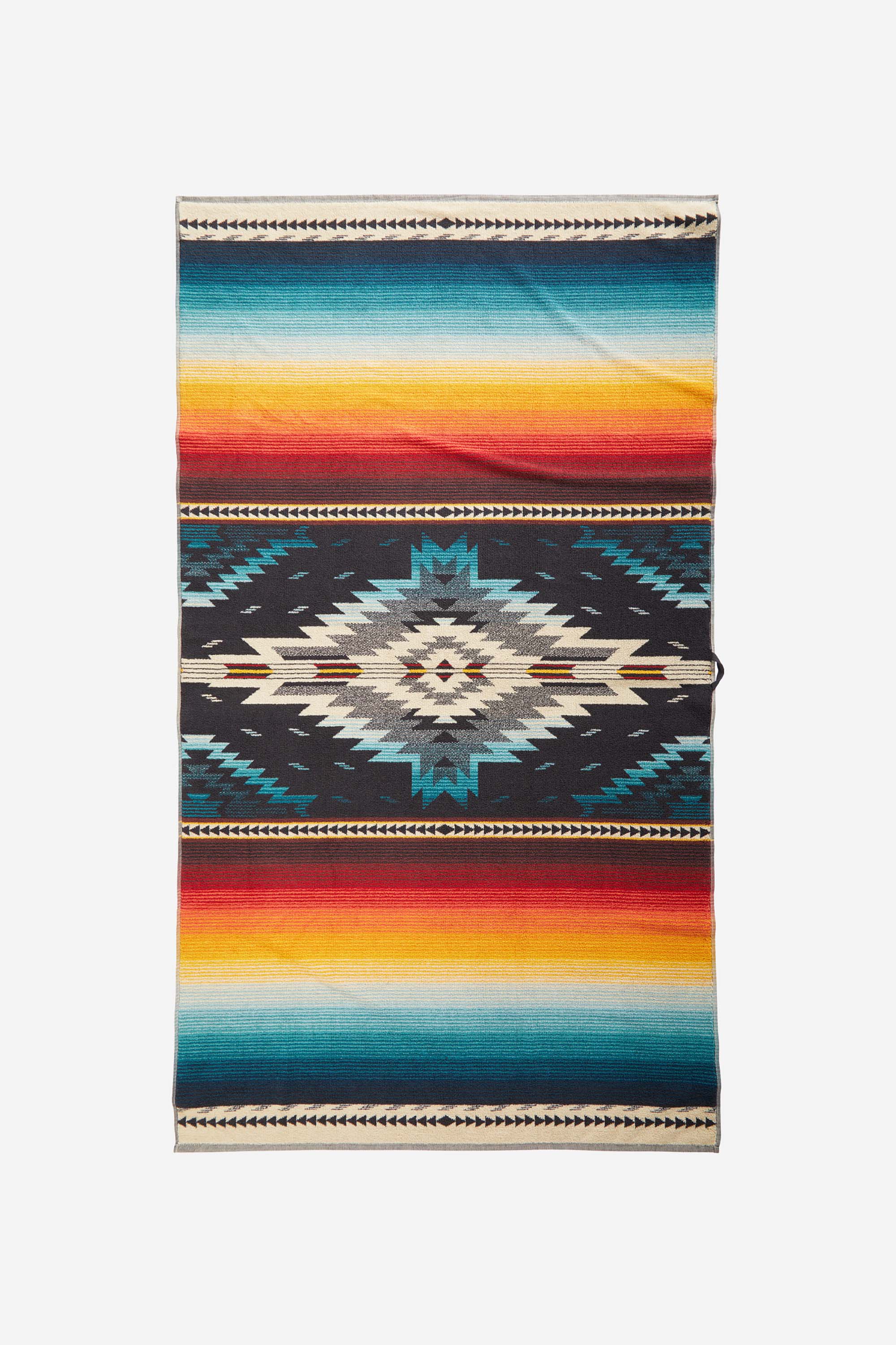 Oversized Jacquard Towel Saltillo Sunset - Image 2