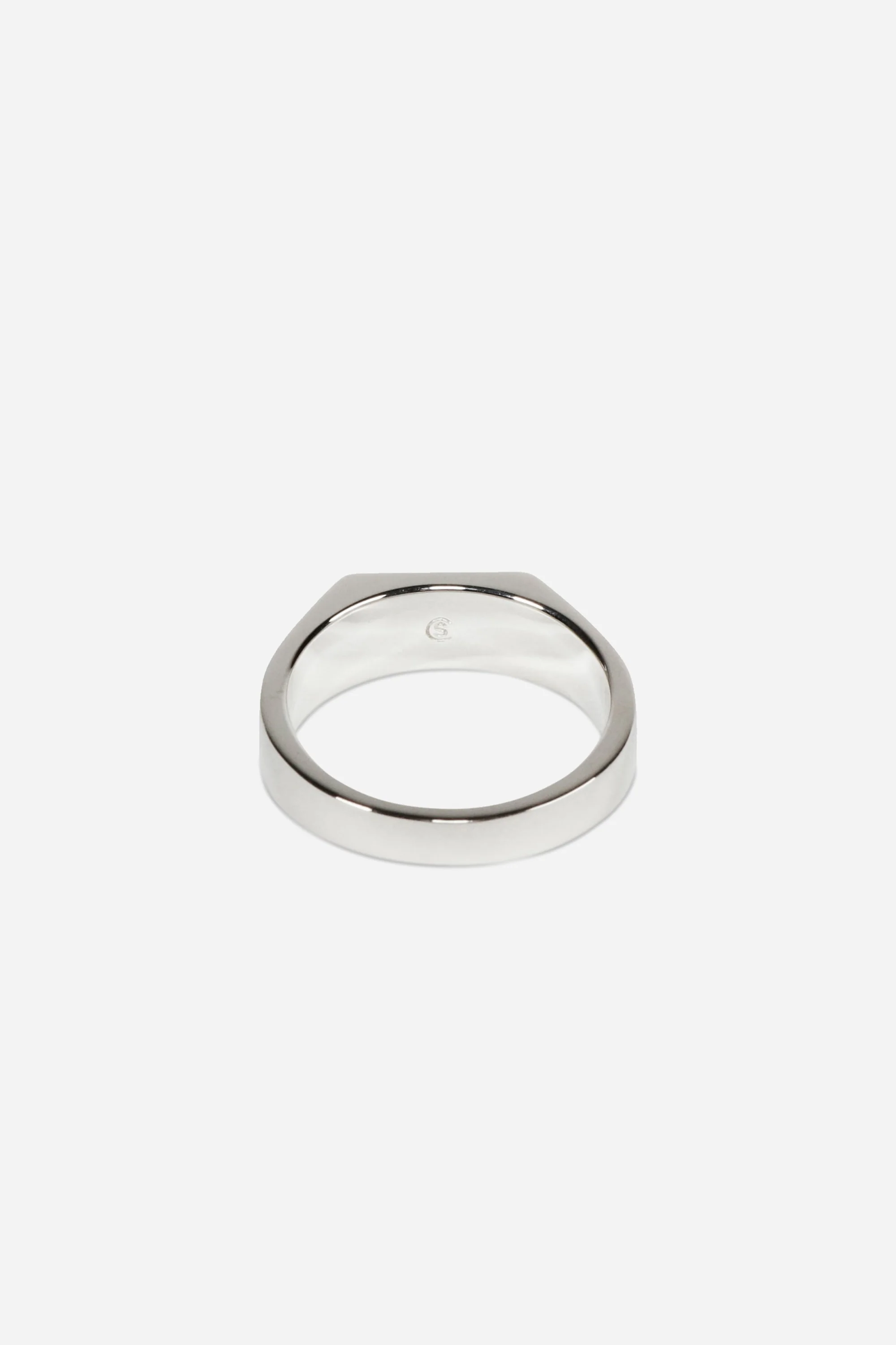 Type 003 Rectangle Signet Ring 925 Sterling Silver - Image 3