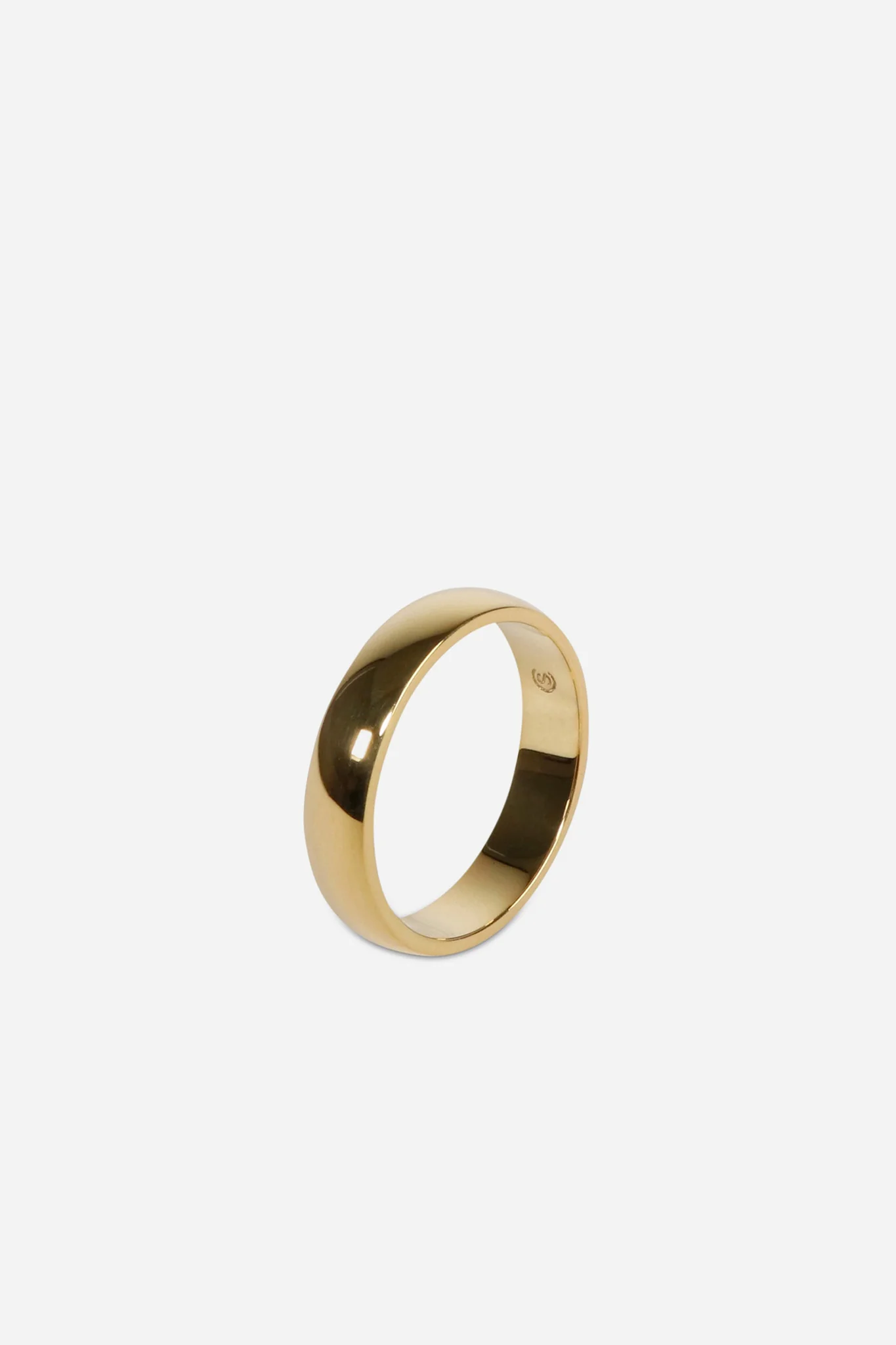 TYPE 007 Flat Ring 5mm 9k Gold - Image 2