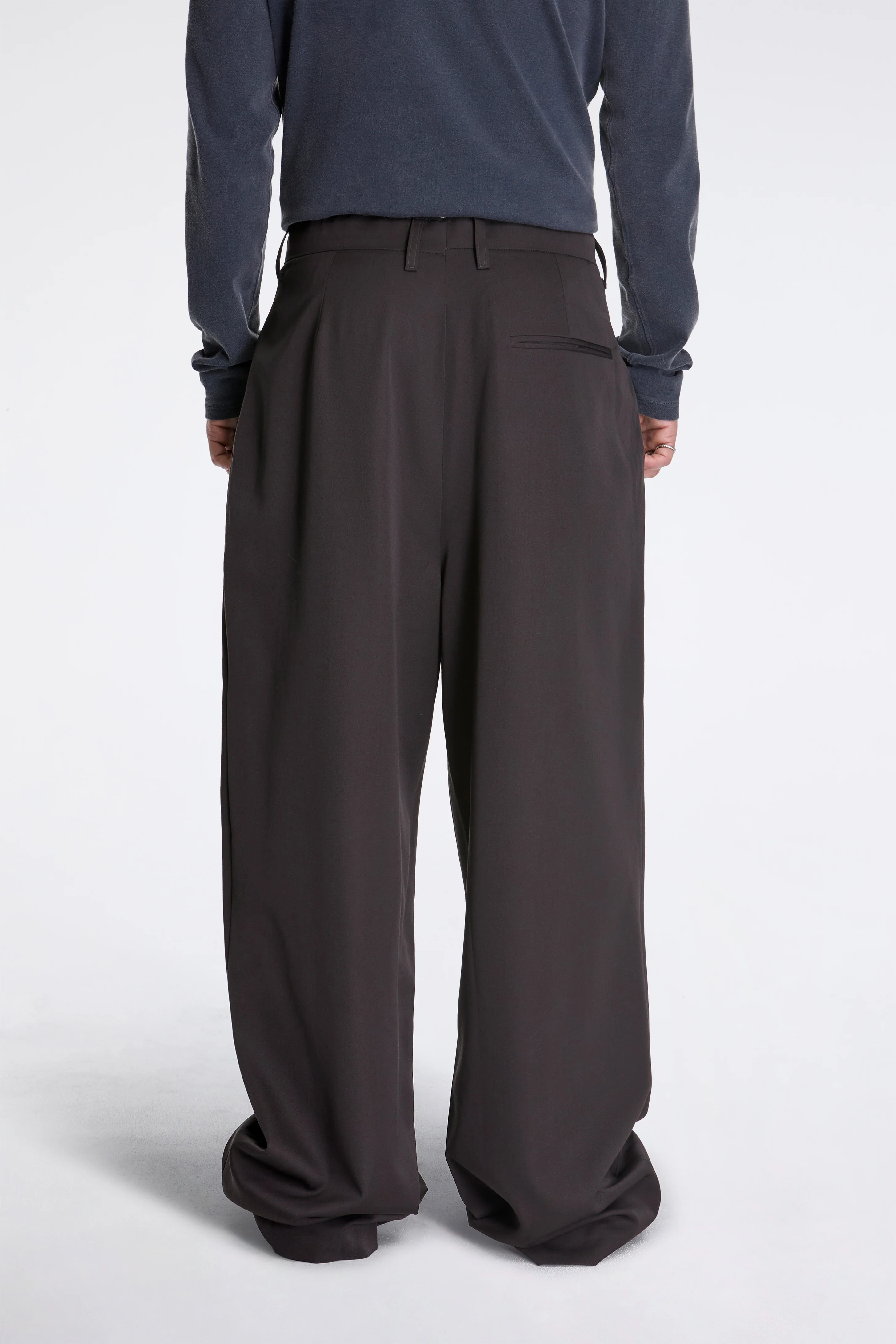 Suit Pants Faded Black - Image 4