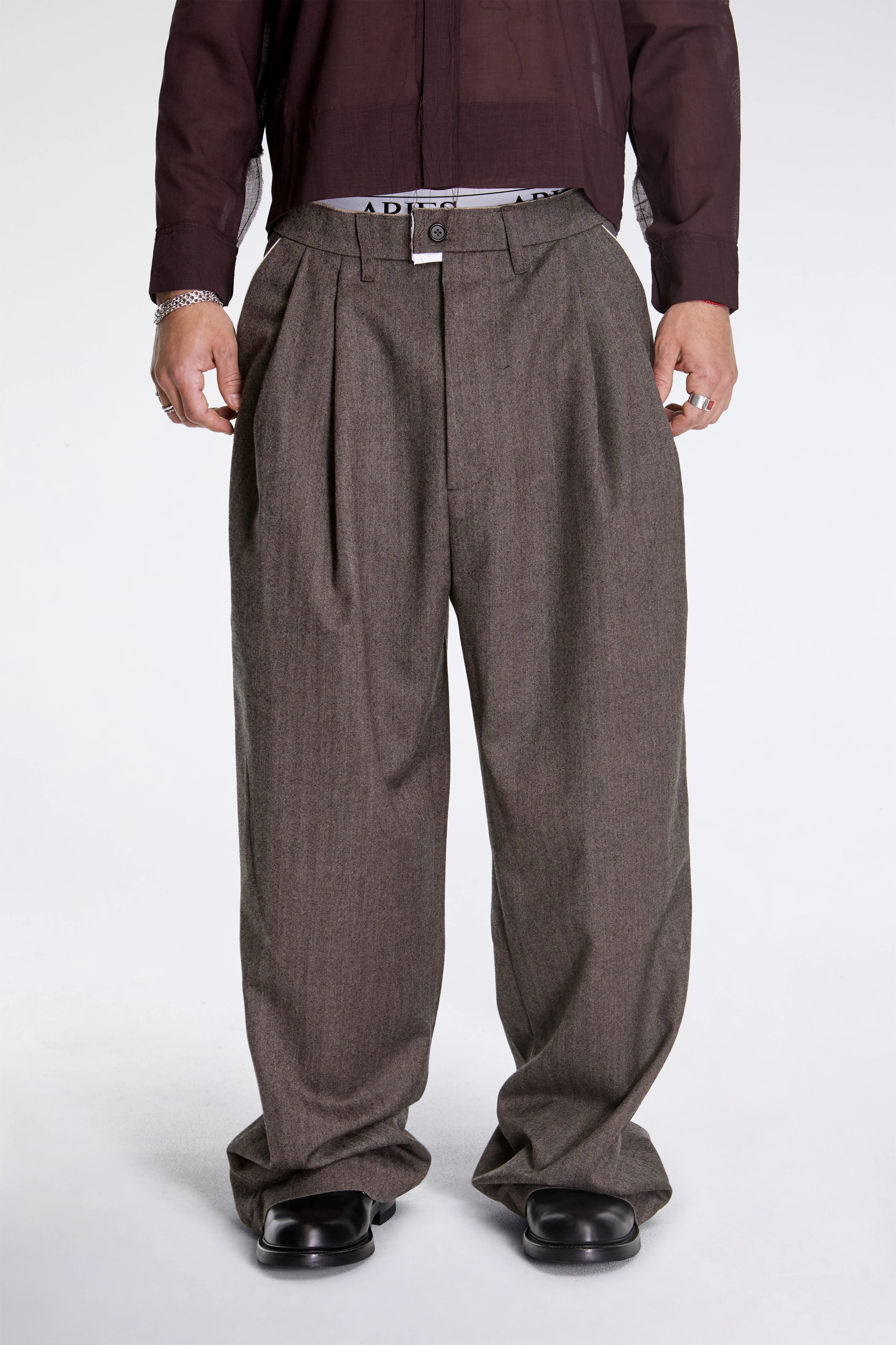 Suit Pants Herringbone - Image 2