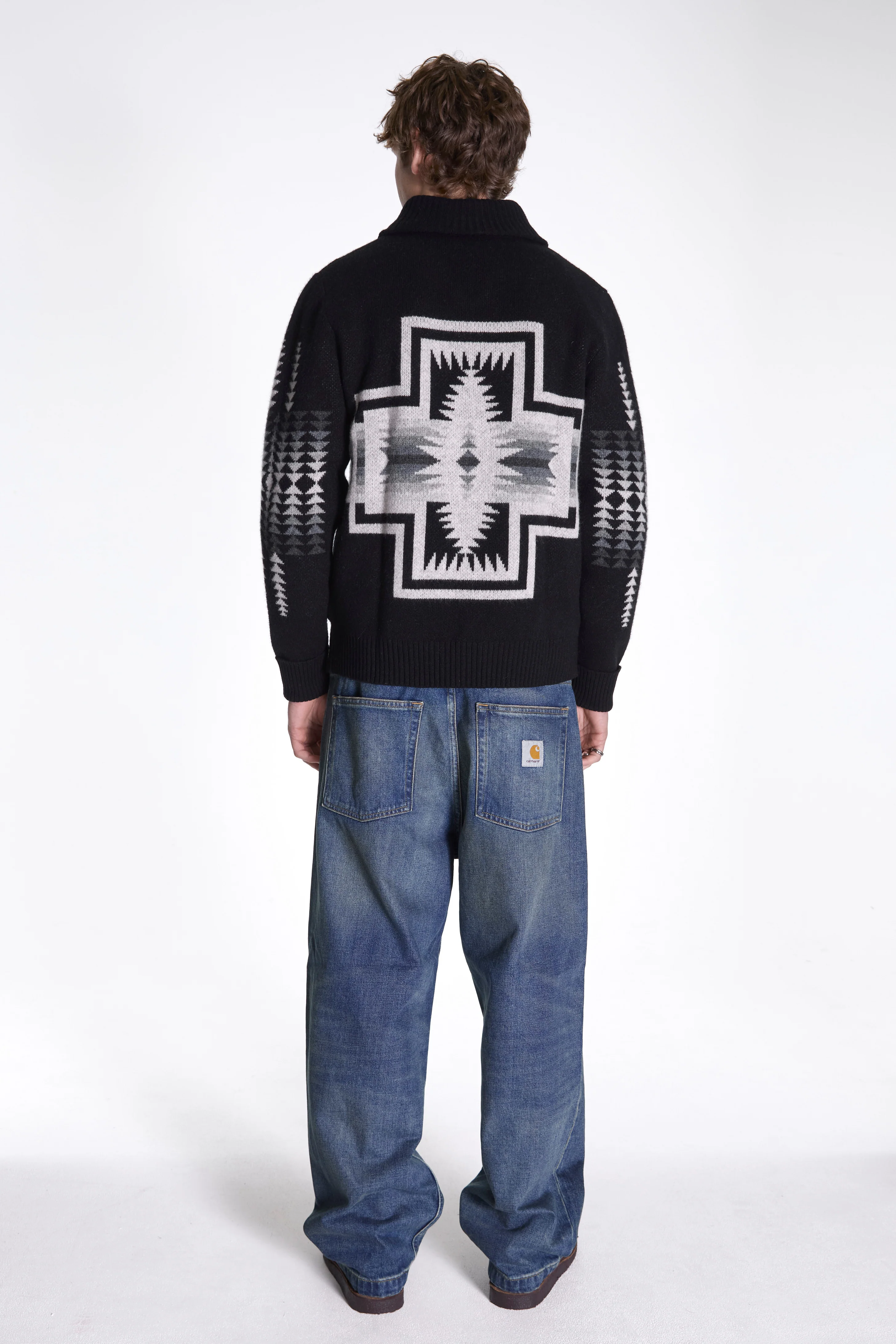 Brandon Pant Blue Worn Used Wash - Image 6