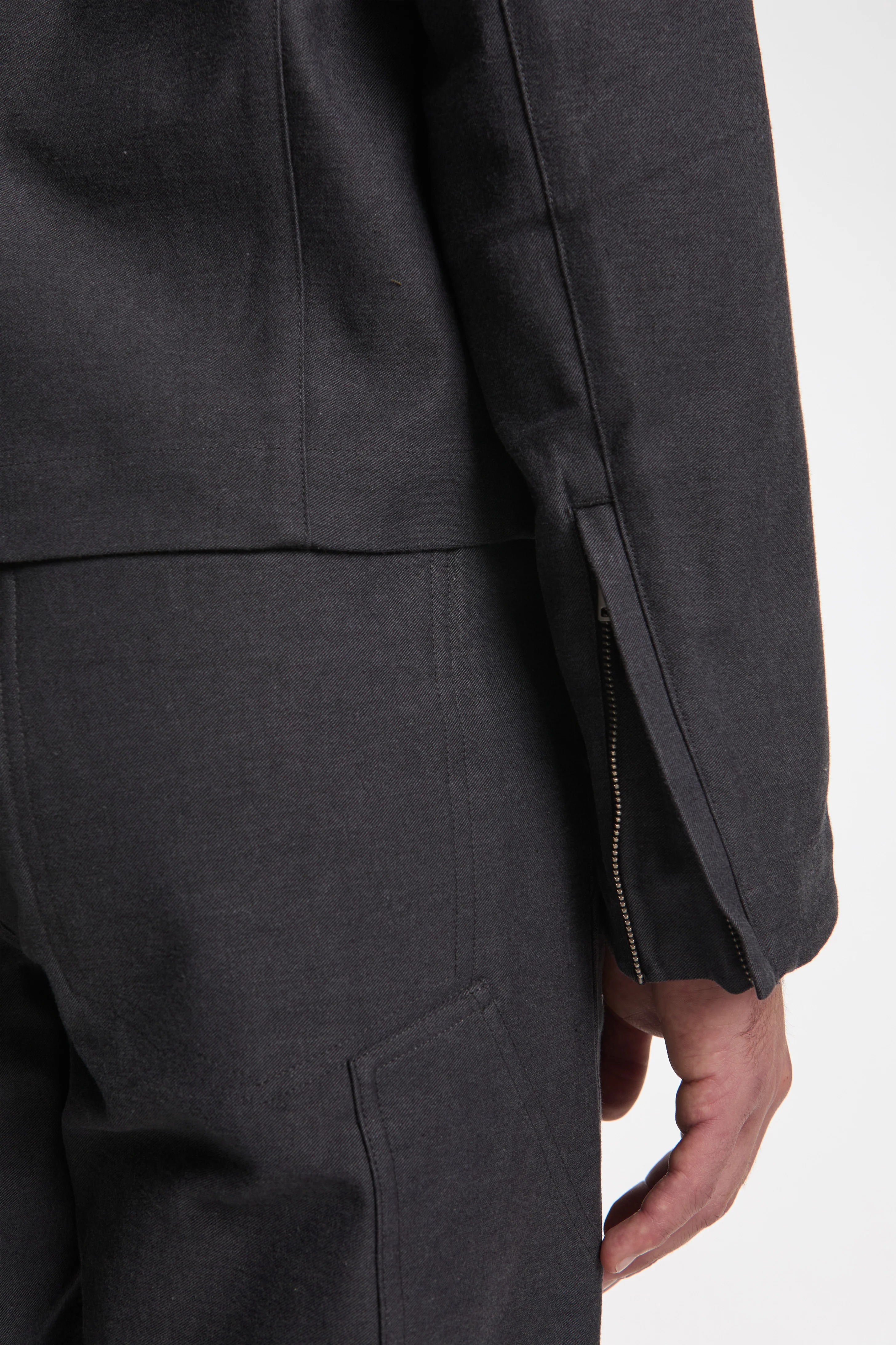 Chisel Jacket Dark Grey - Image 6