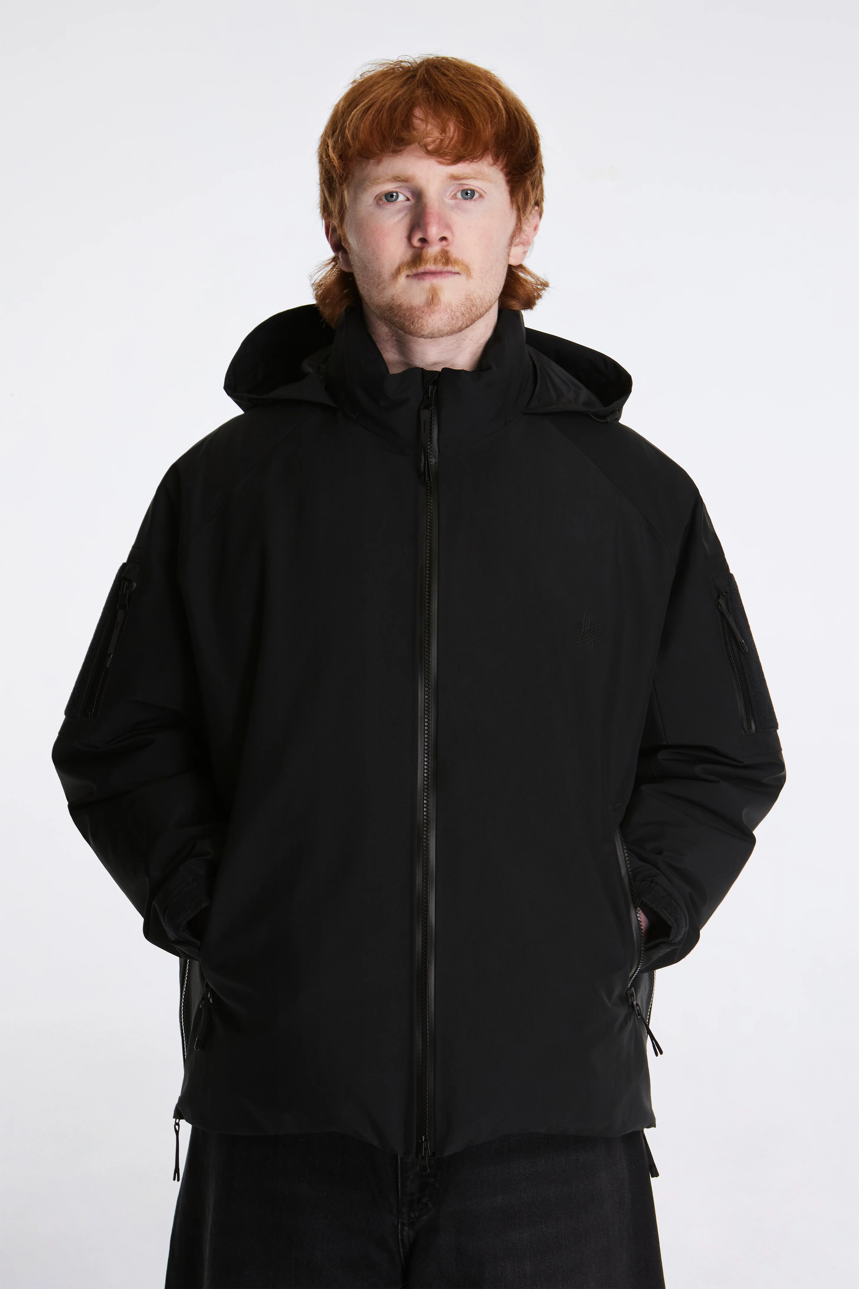 Goldwin GTX Double Layer Jacket Black - Image 2
