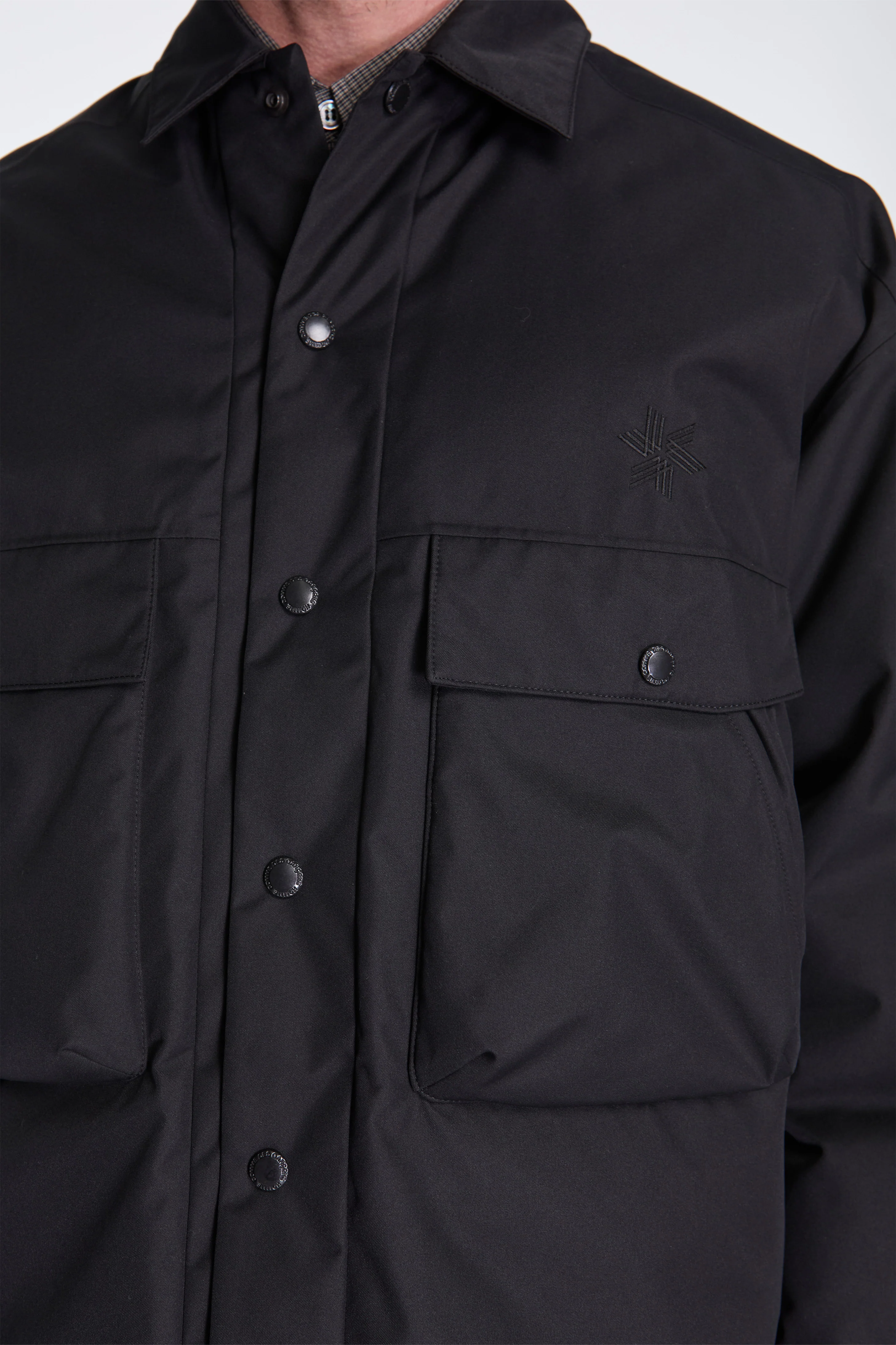 Goldwin Windstopper Double Layer Shirt Black - Image 3