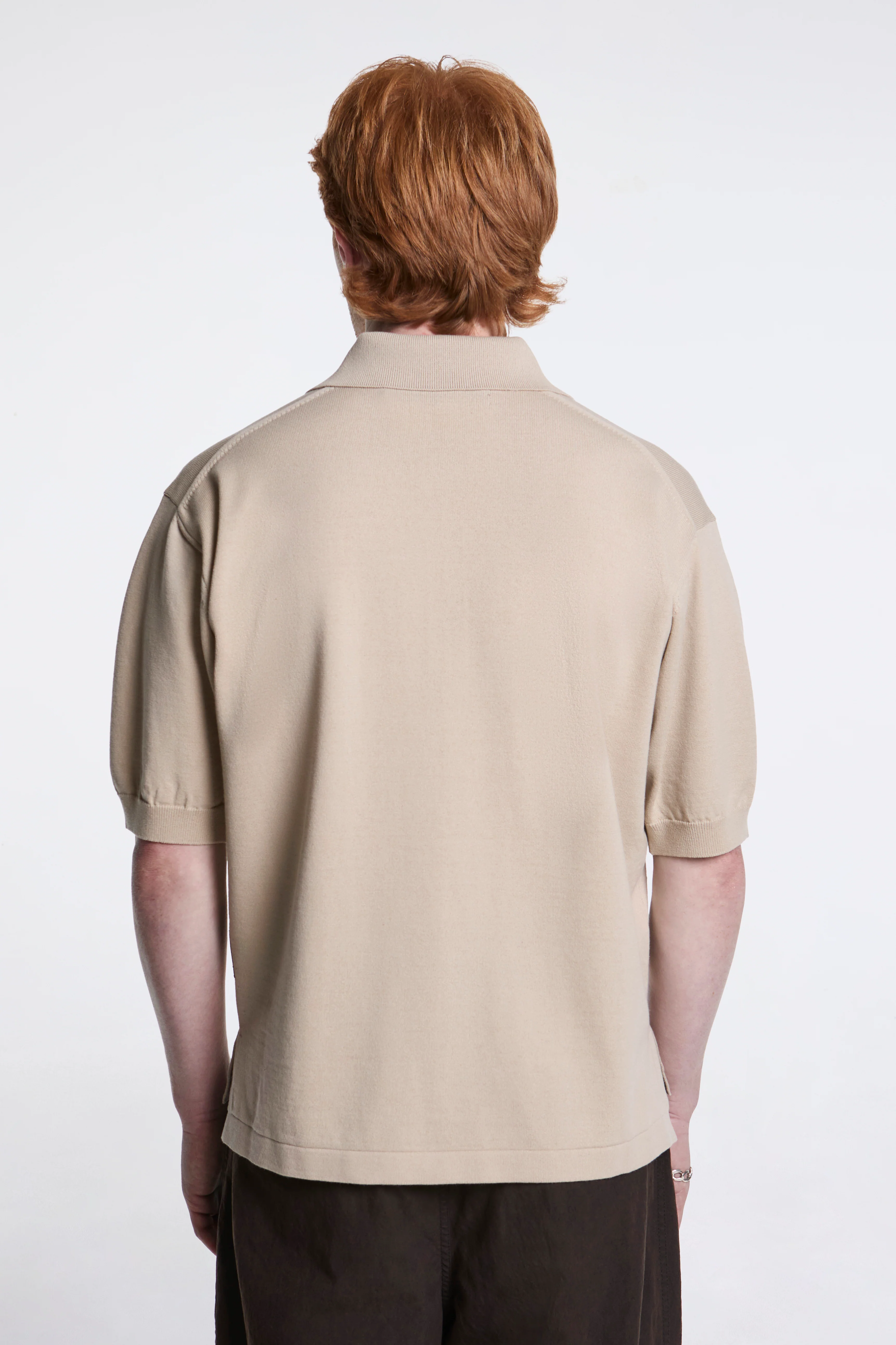 Cotton Wool Polo Beige - Image 2