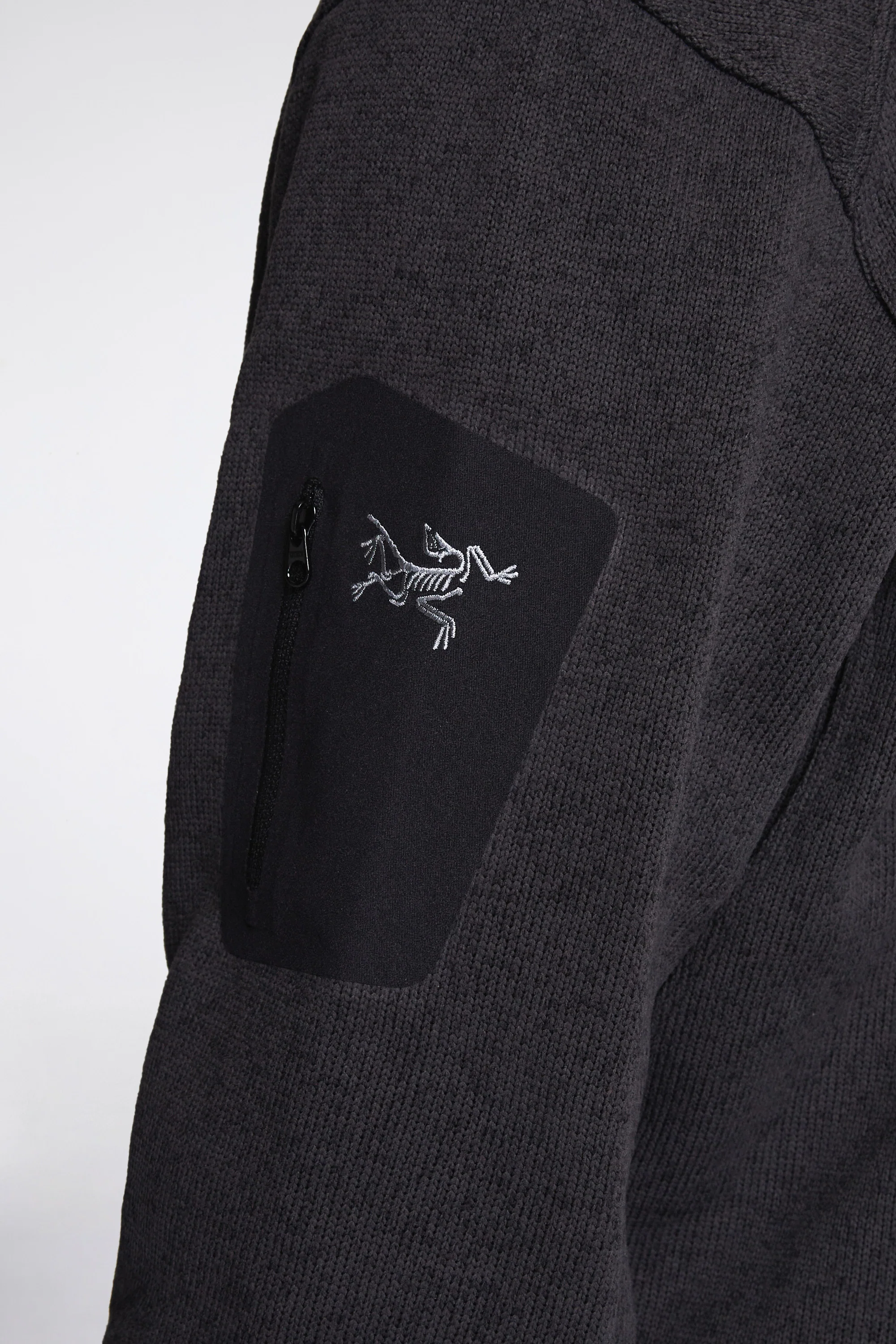 Covert 1/2 Zip M Black Heather II - Image 4