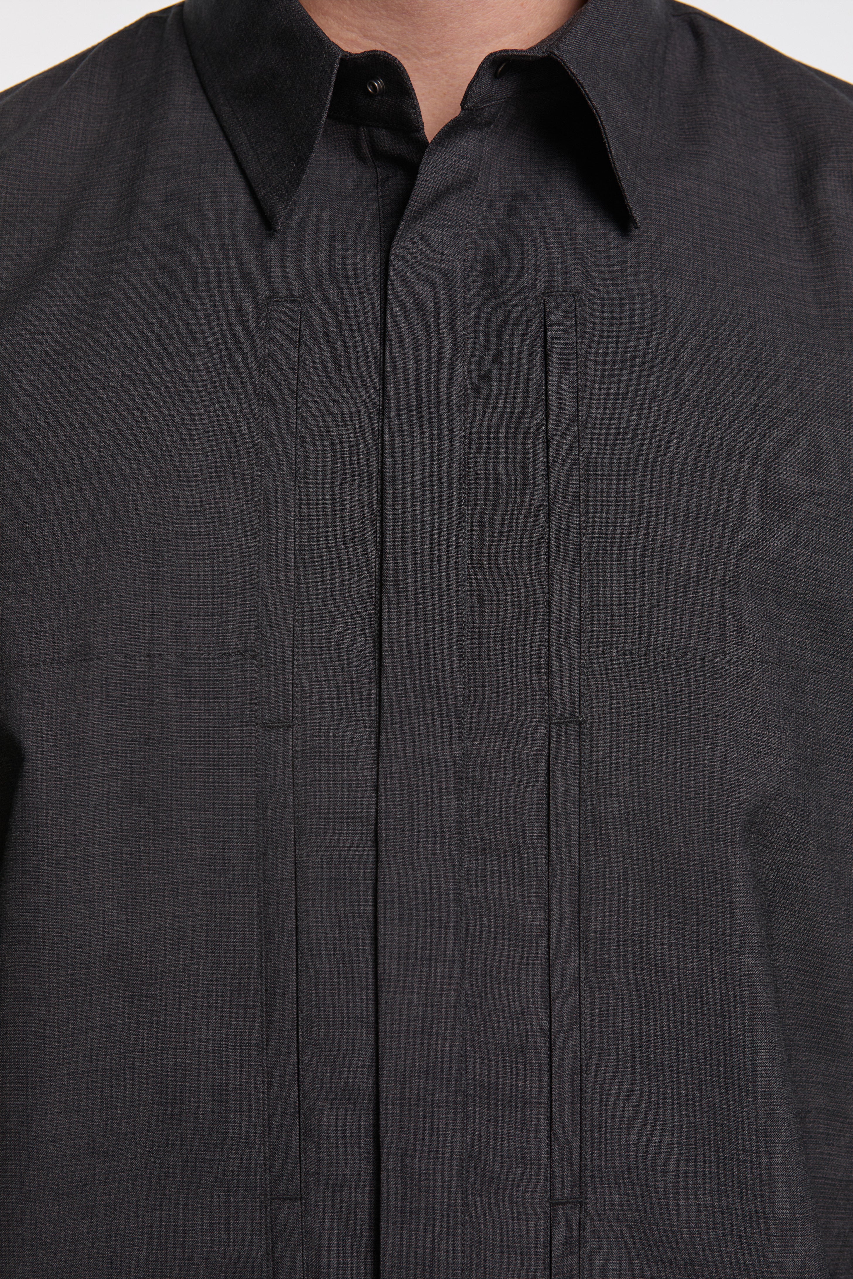 Cracklight Shirt Dark Grey Check - Image 3