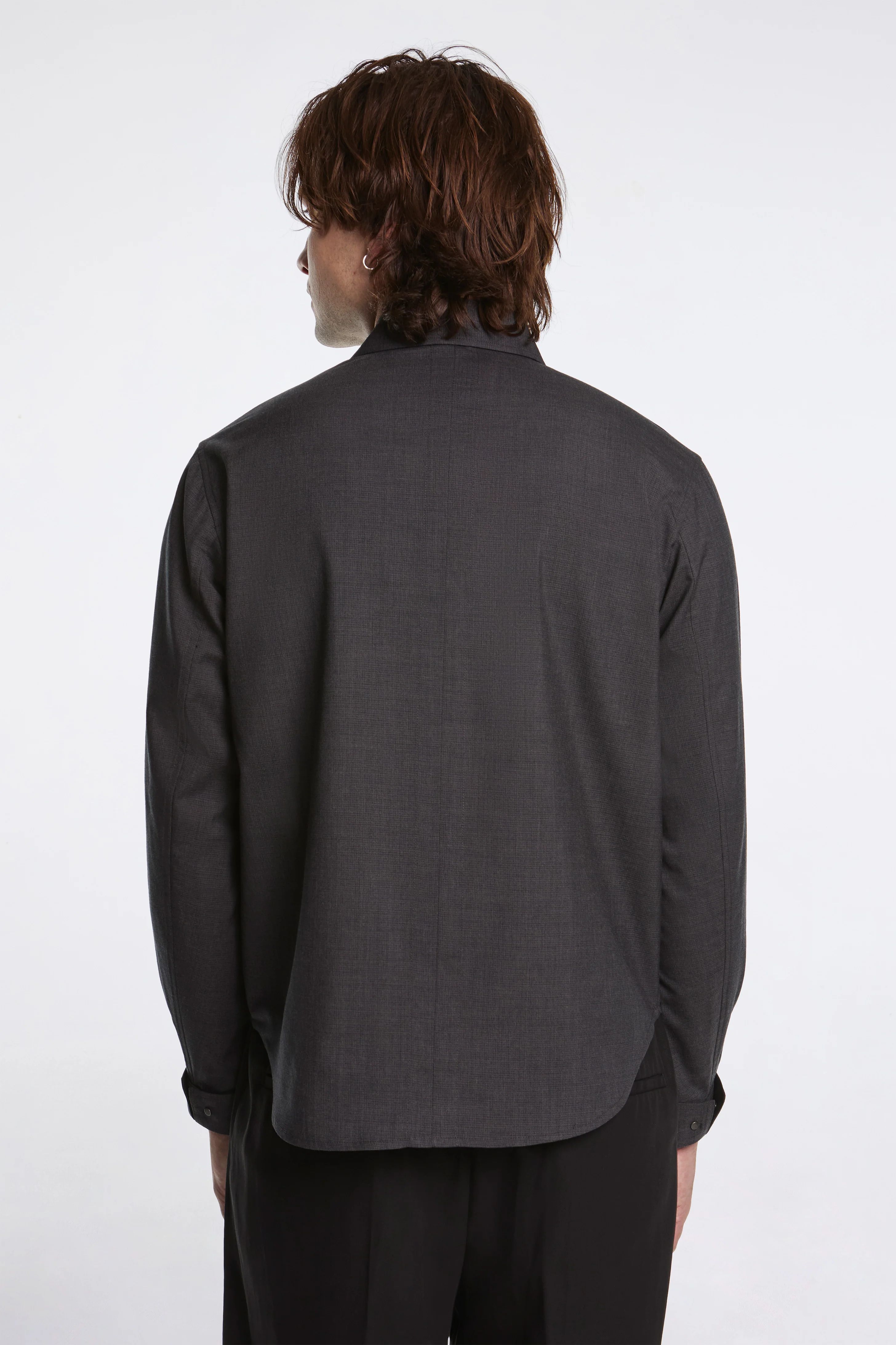 Cracklight Shirt Dark Grey Check - Image 5