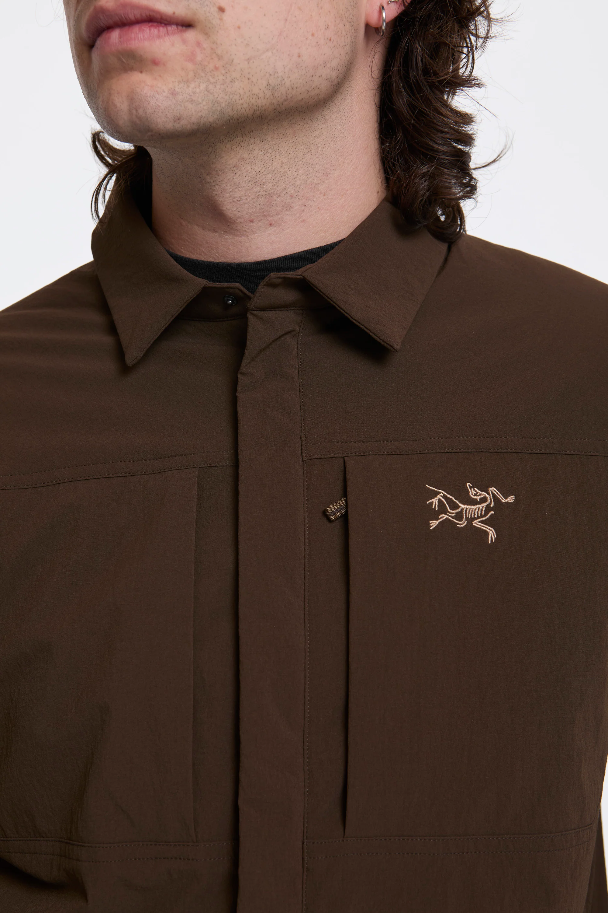 Cronin Insulated Overshirt  M Carob - Image 3