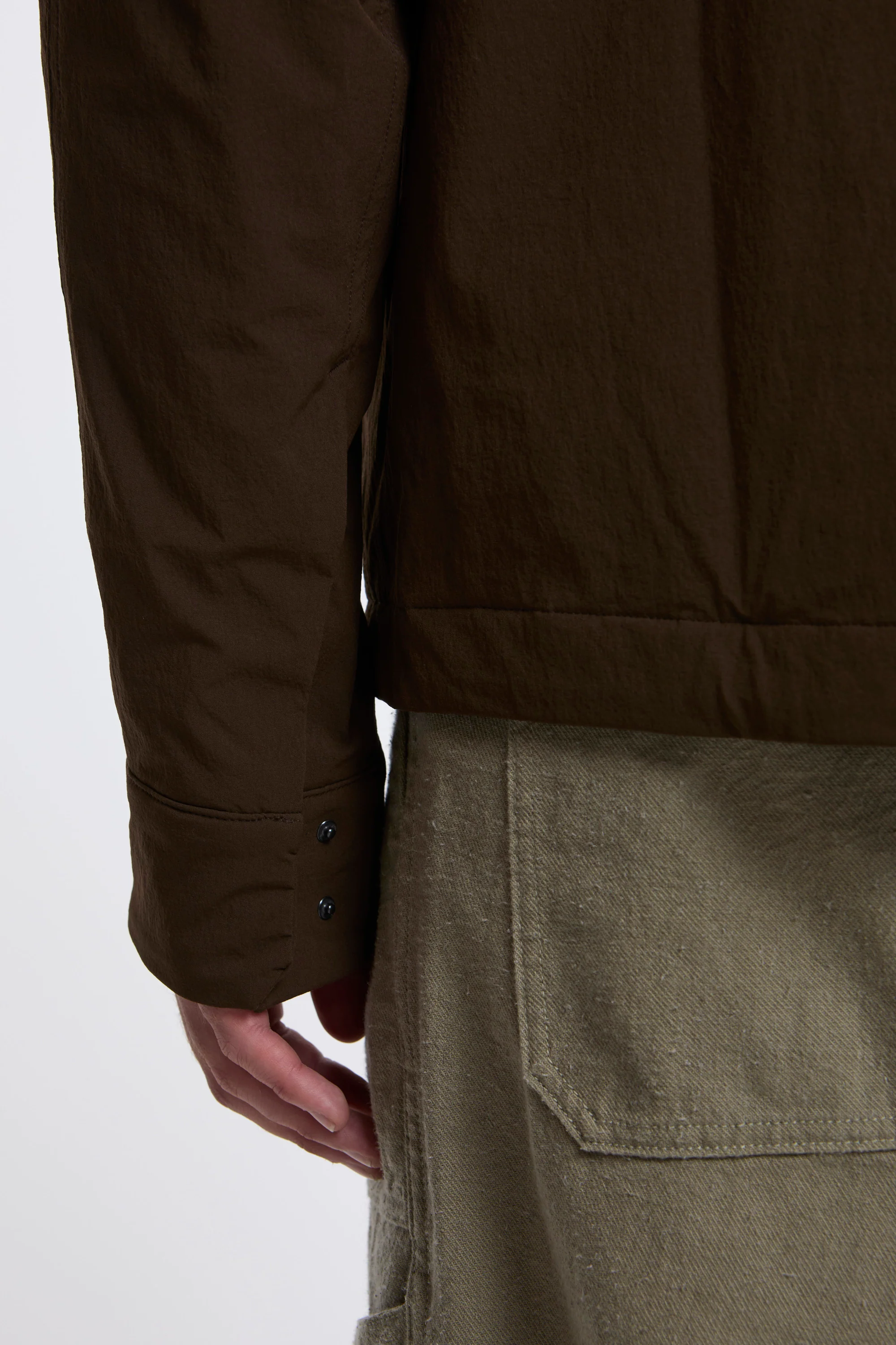 Cronin Insulated Overshirt  M Carob - Image 7