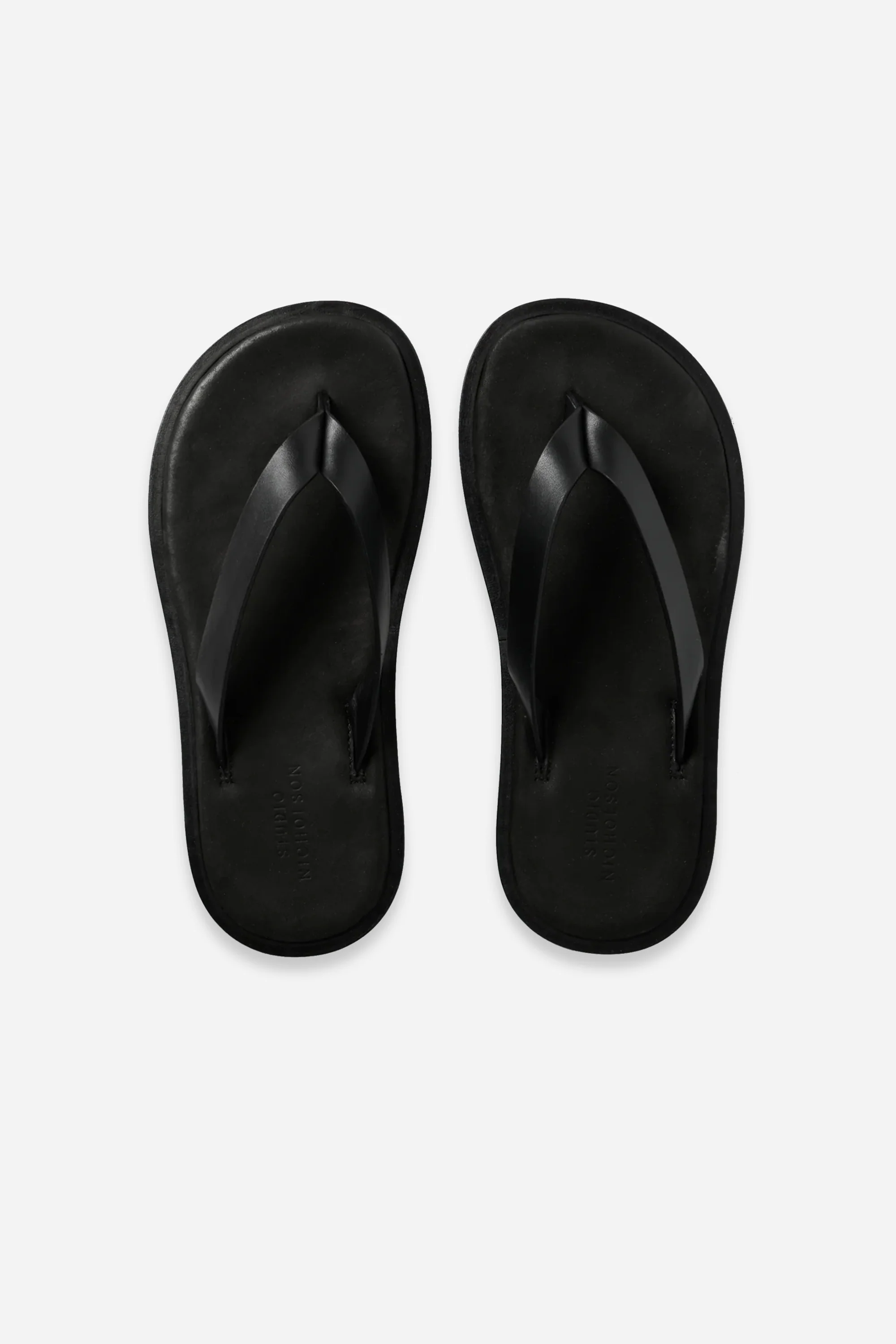 Curren Nappa Leather Sandal Black - Image 3