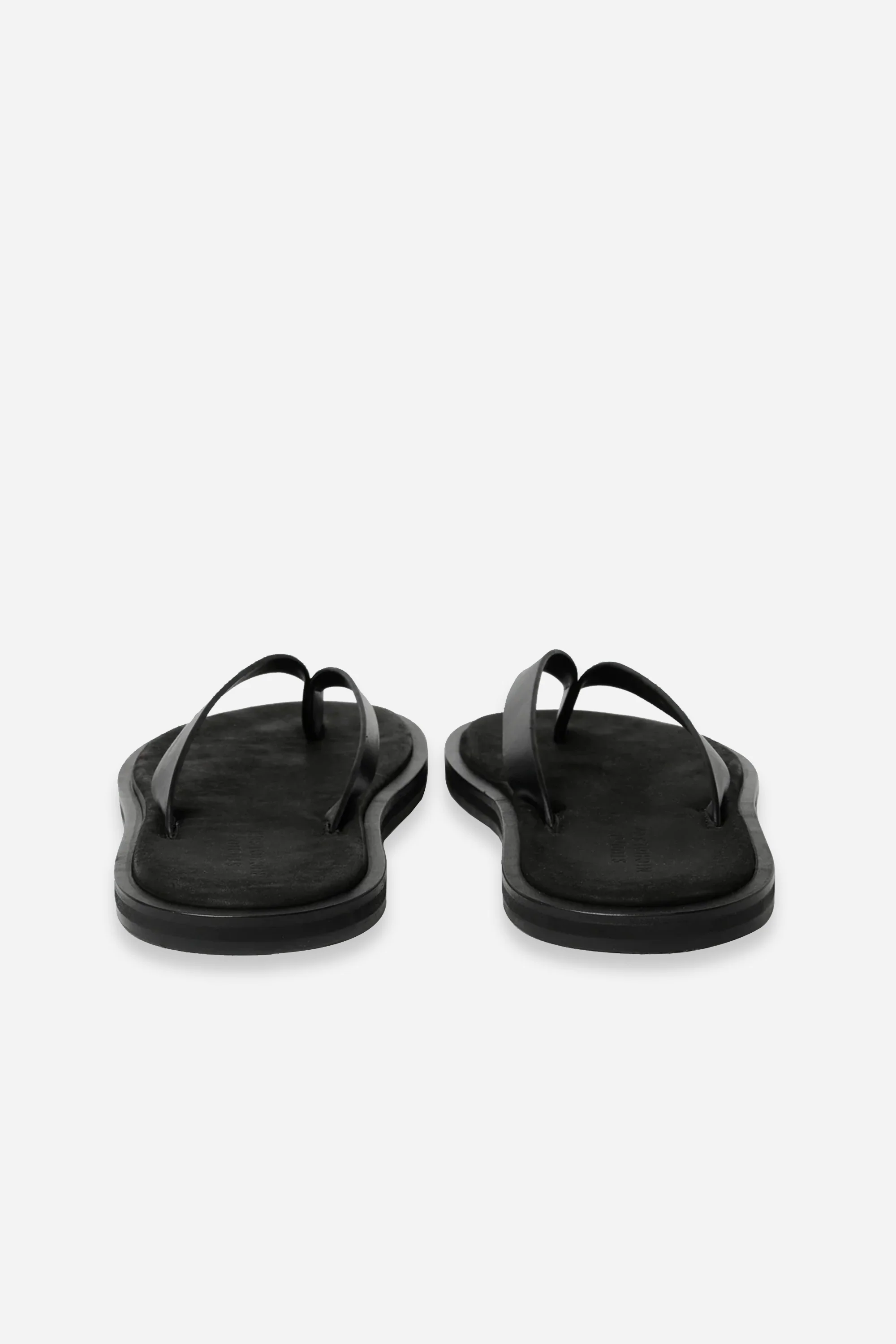 Curren Nappa Leather Sandal Black - Image 4