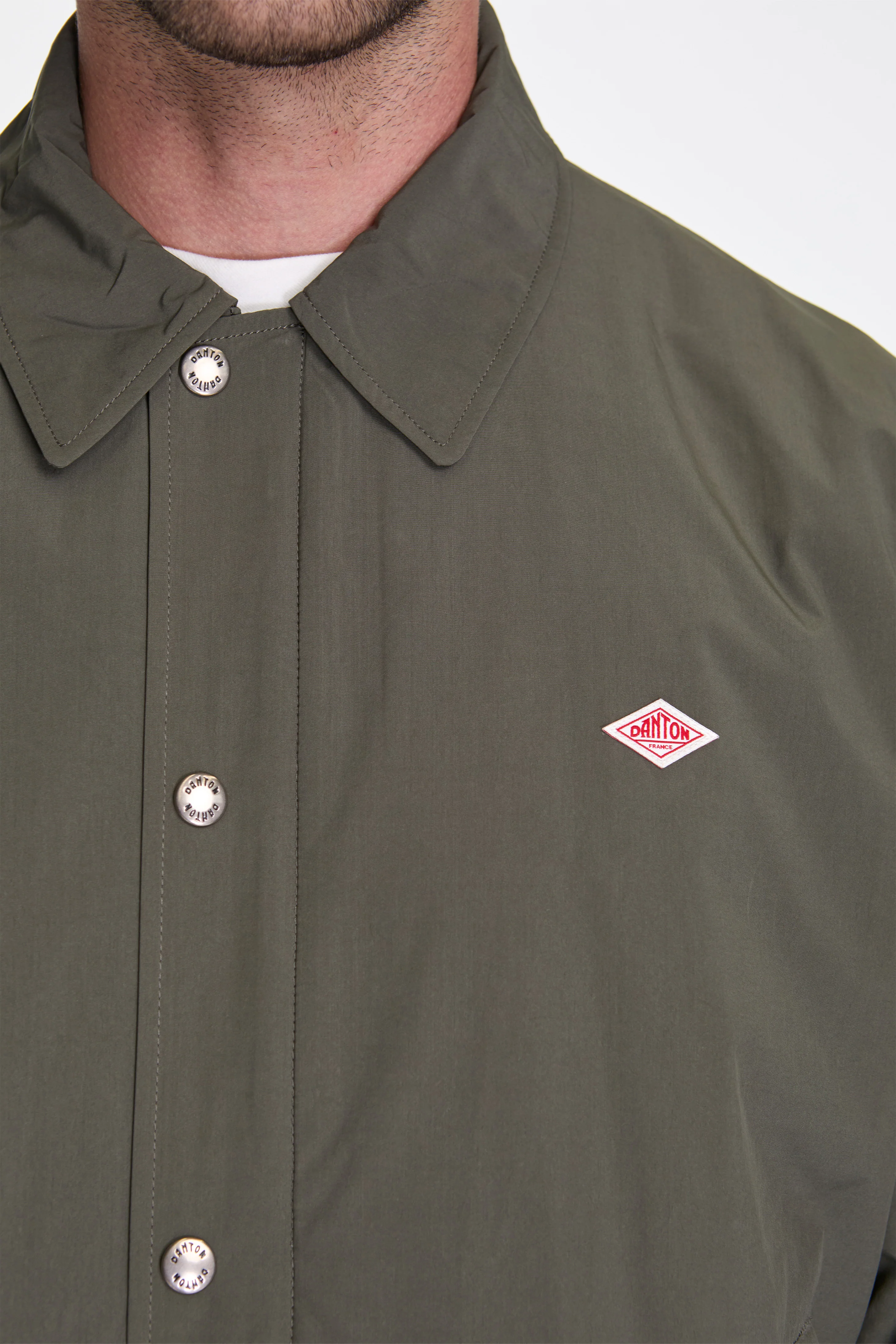 Coach Jacket Deep Olive - Image 3