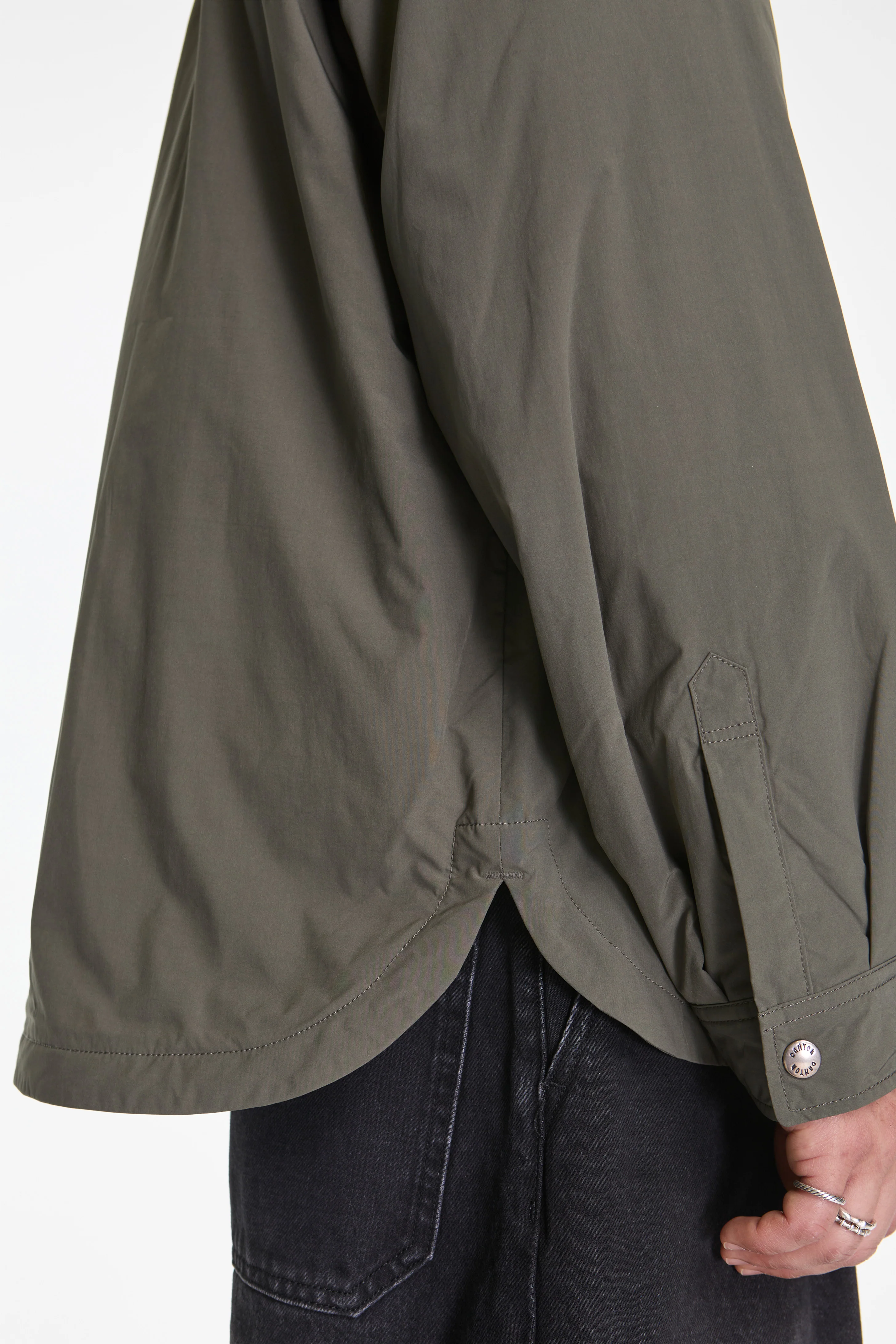 Coach Jacket Deep Olive - Image 5