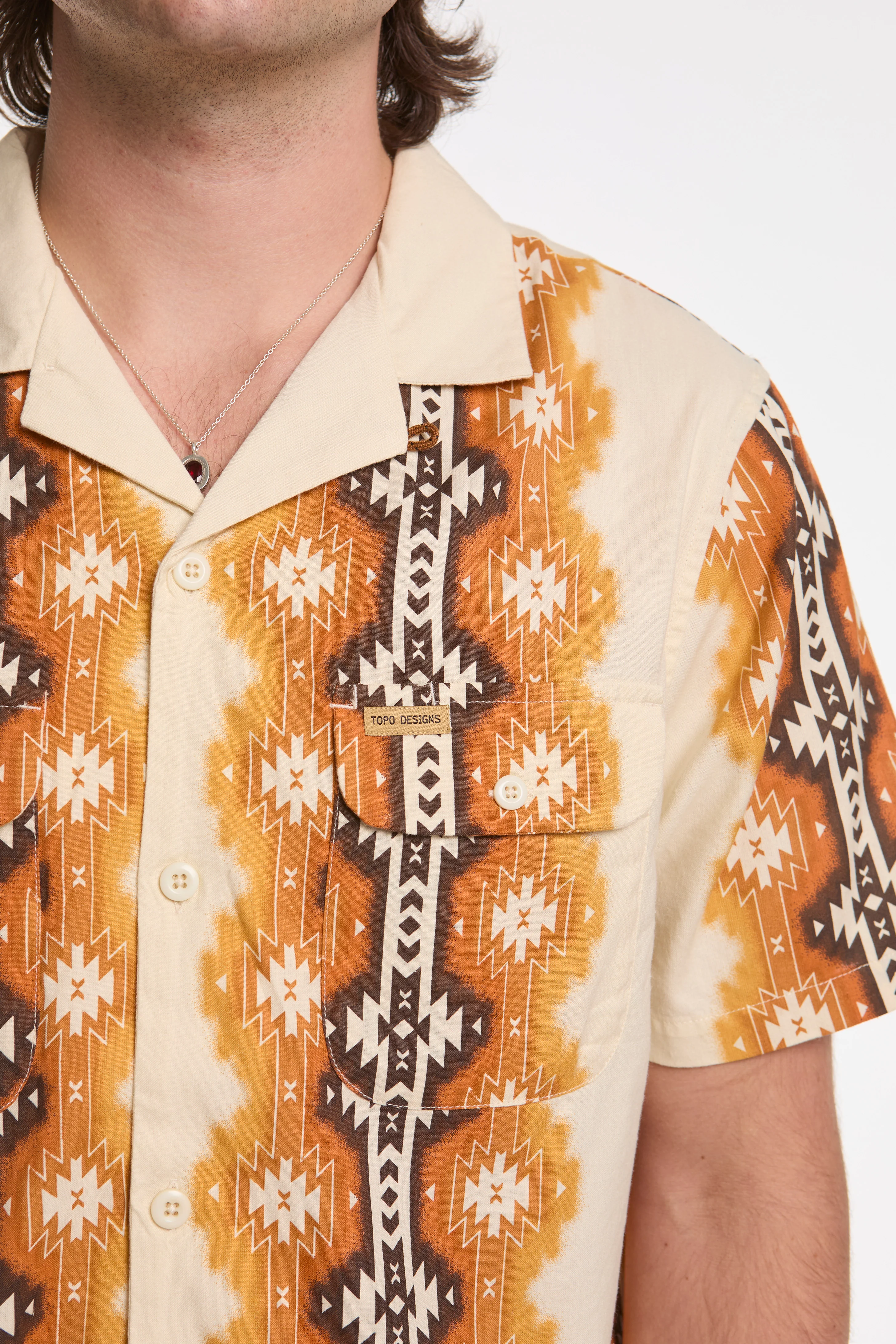 Daytripper Shirt Mens Western Stripe - Image 3