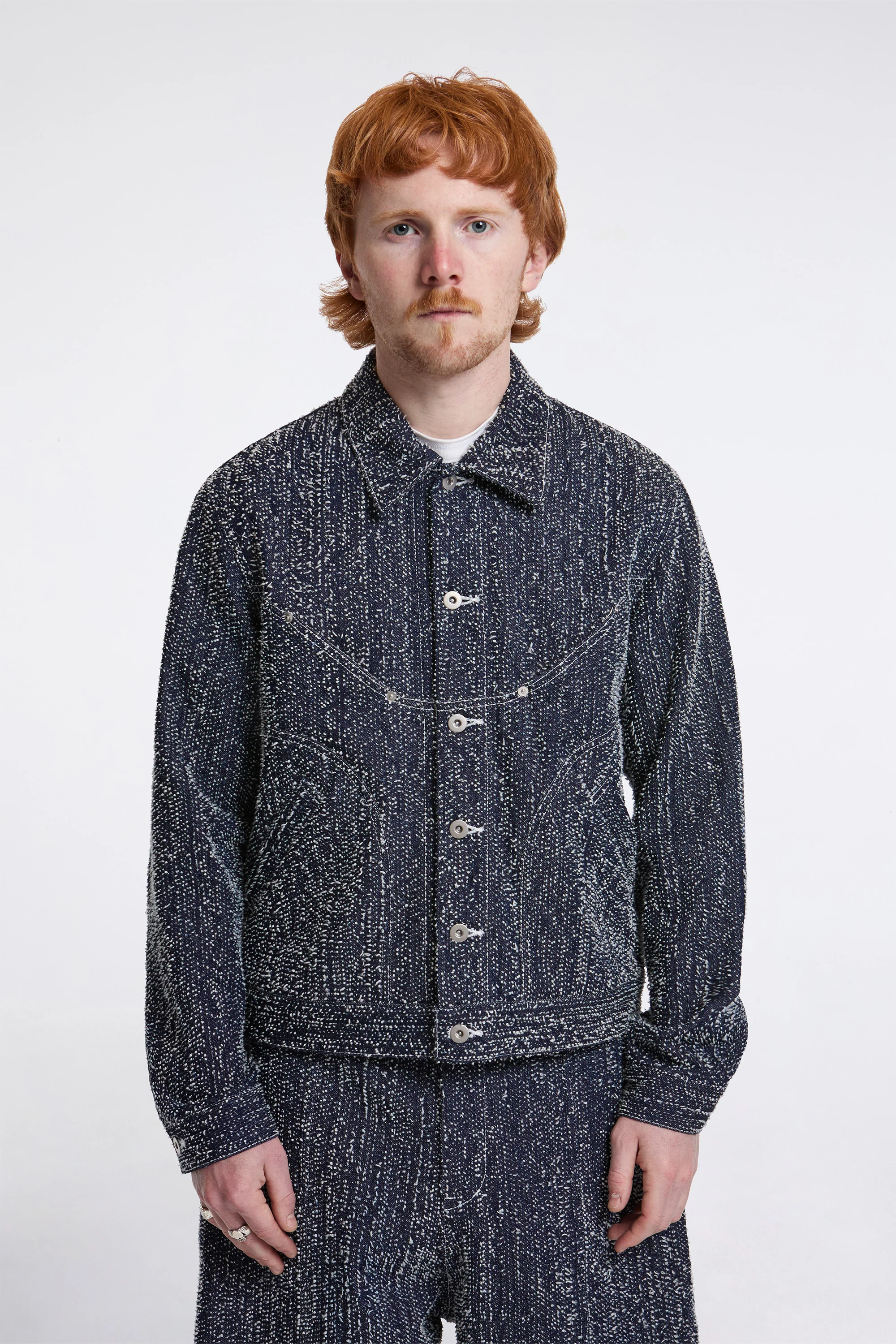 Denim Jiji Jacket Snow Nep