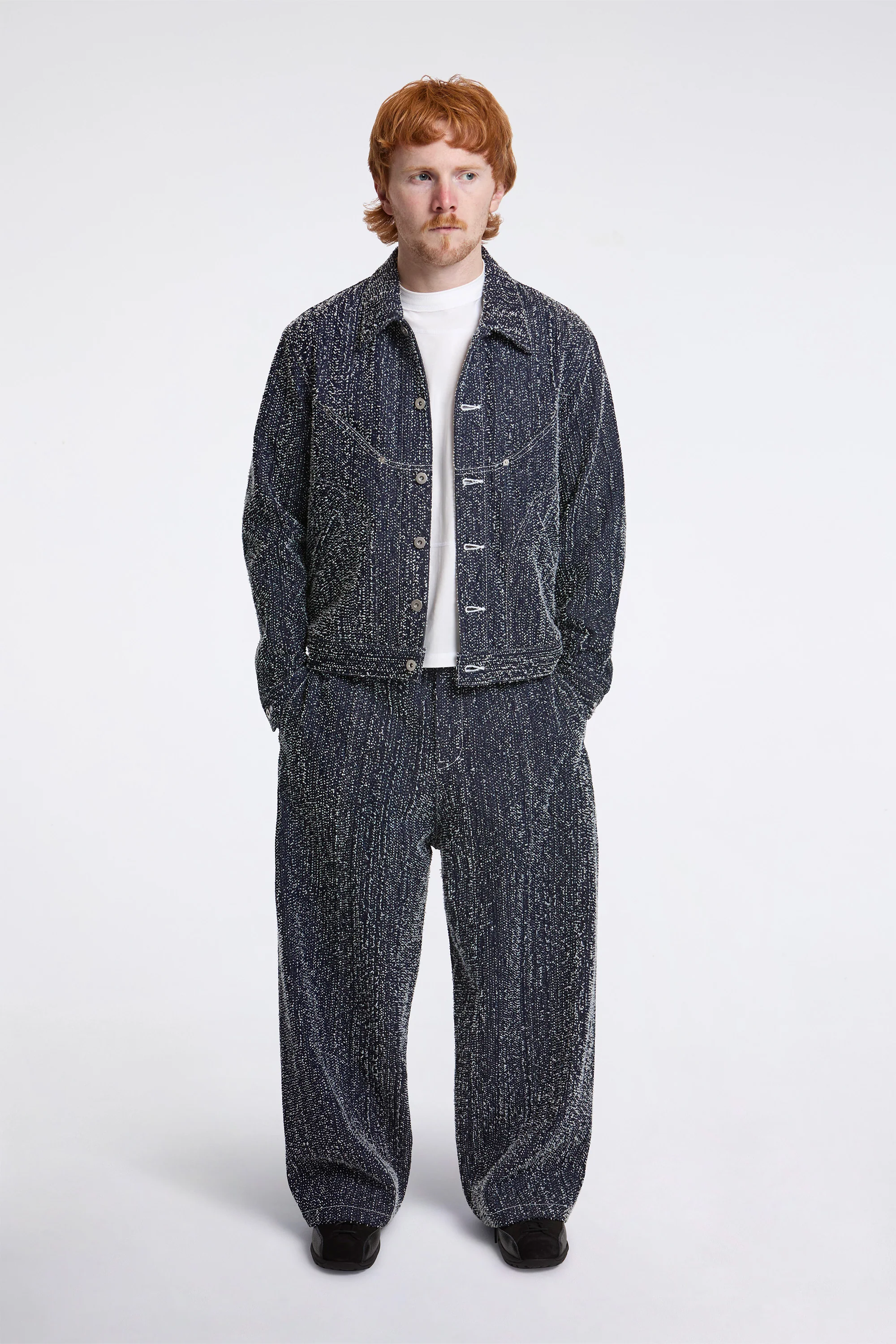 Denim Jiji Jacket Snow Nep - Image 2