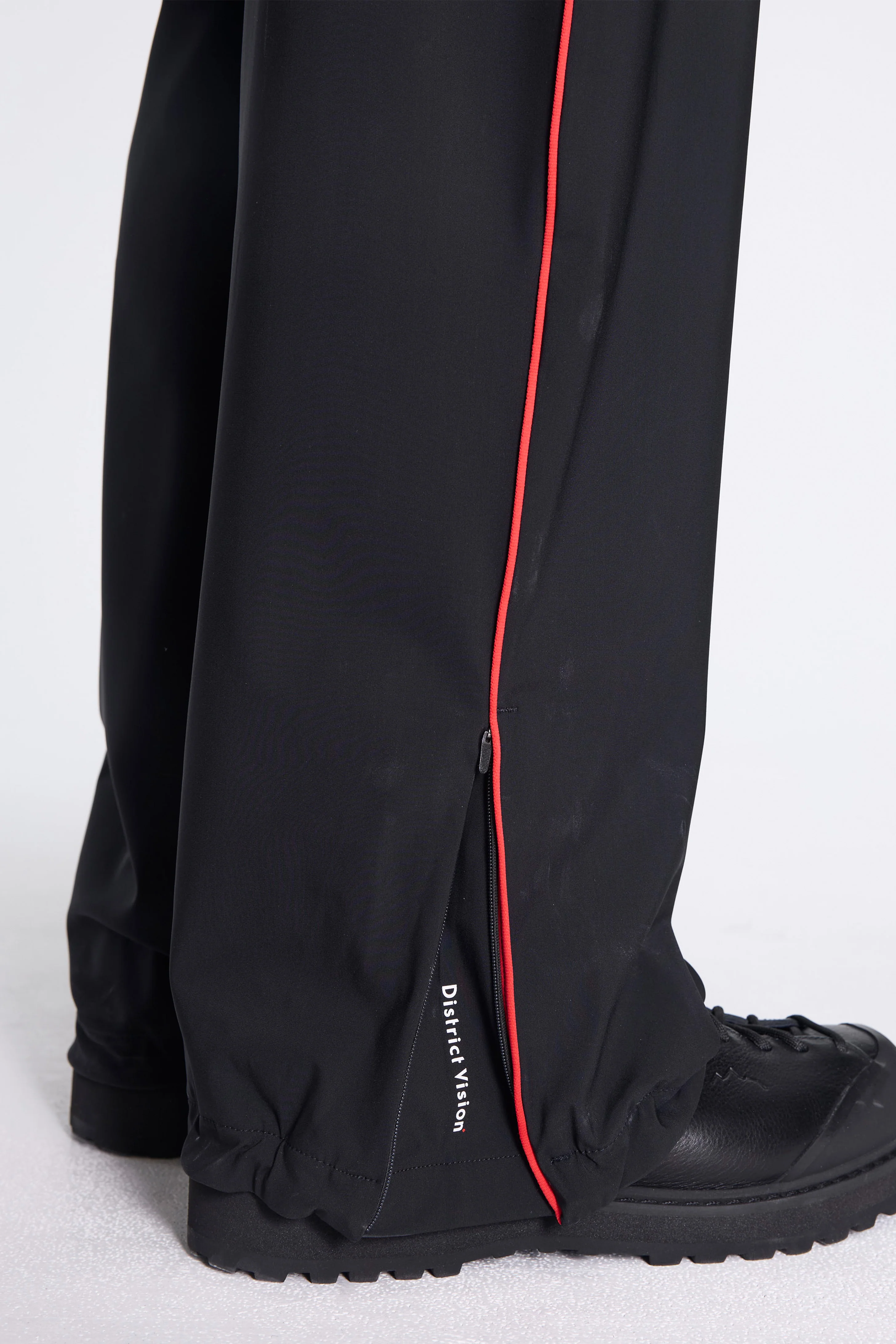 Wide Leg Track Pants Black - Image 2
