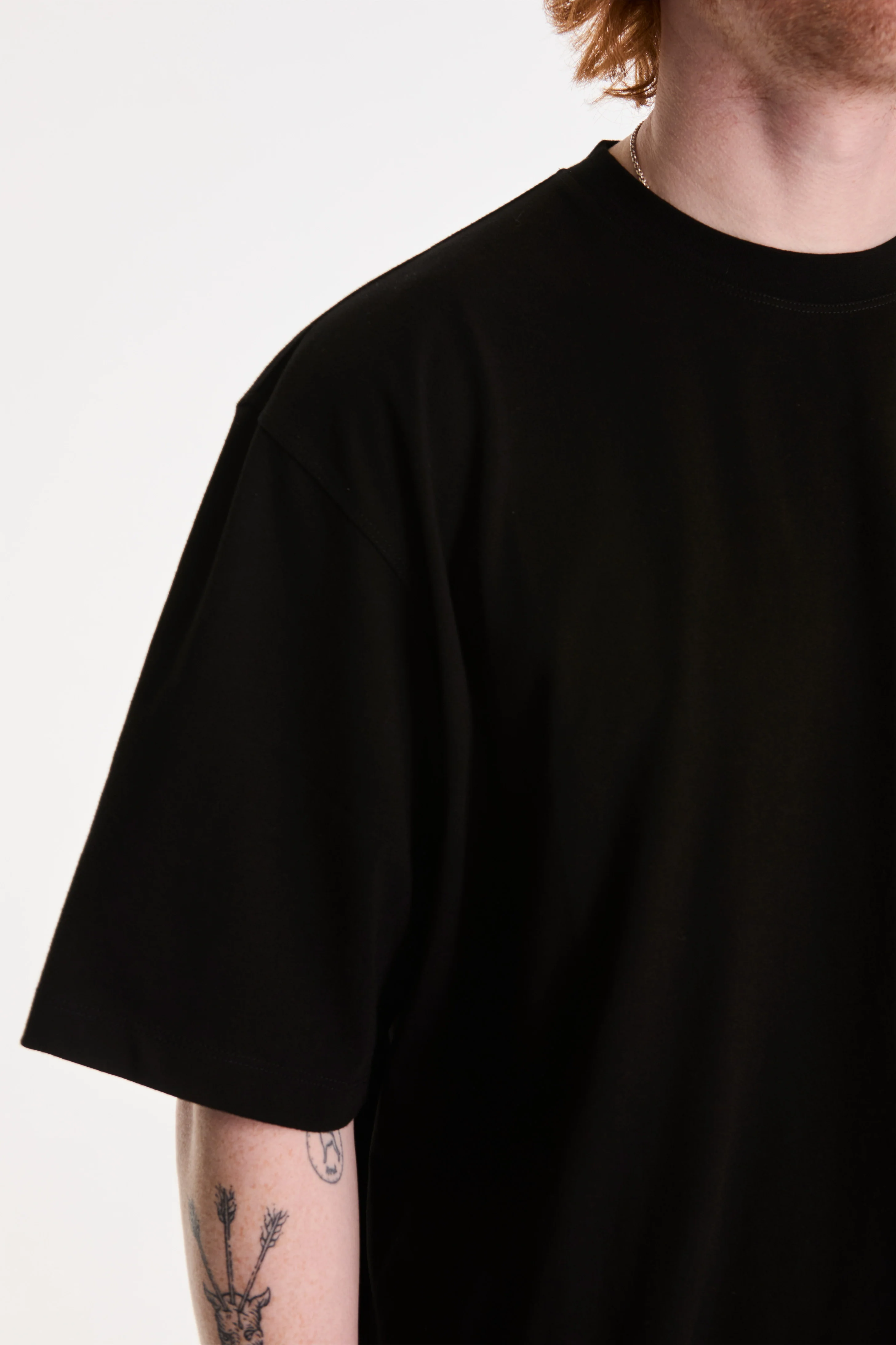 Box Fit T-Shirt Black - Image 3