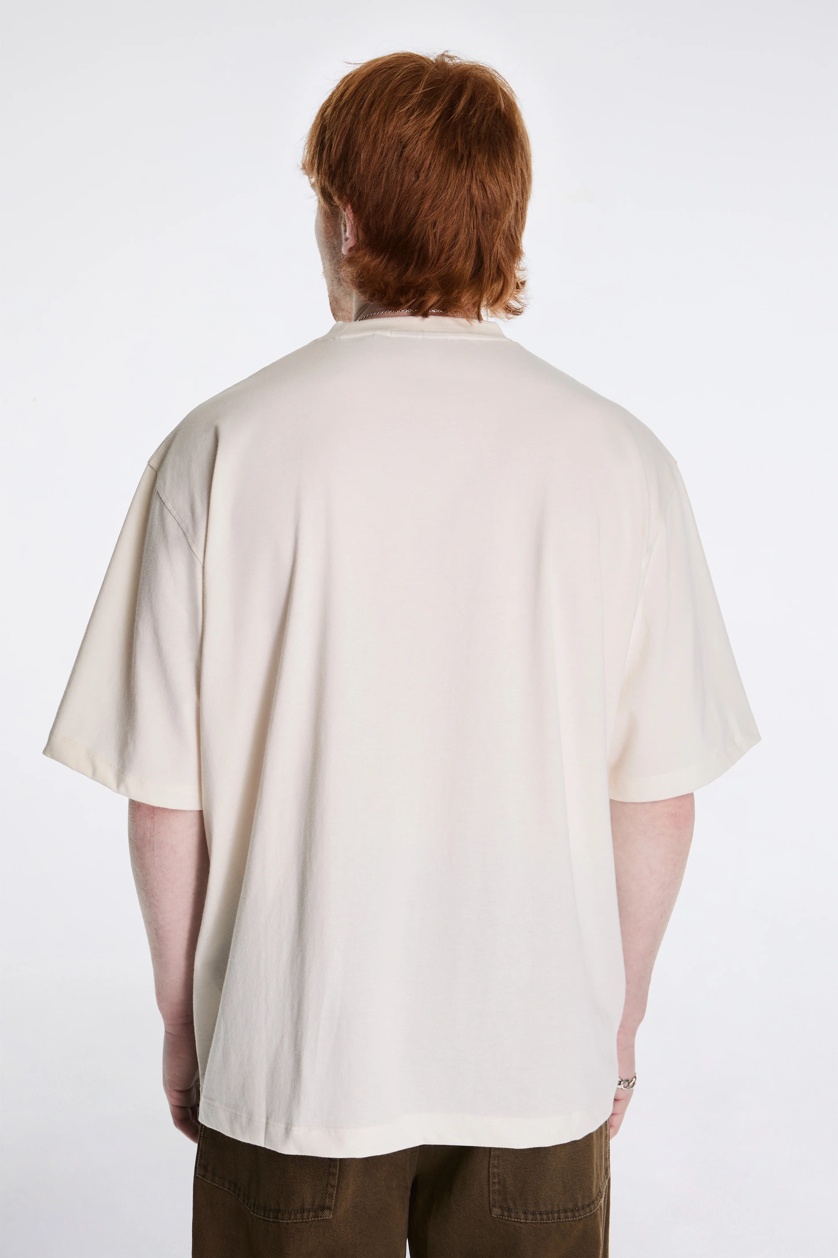 Box Fit T-Shirt Ecru - Image 2