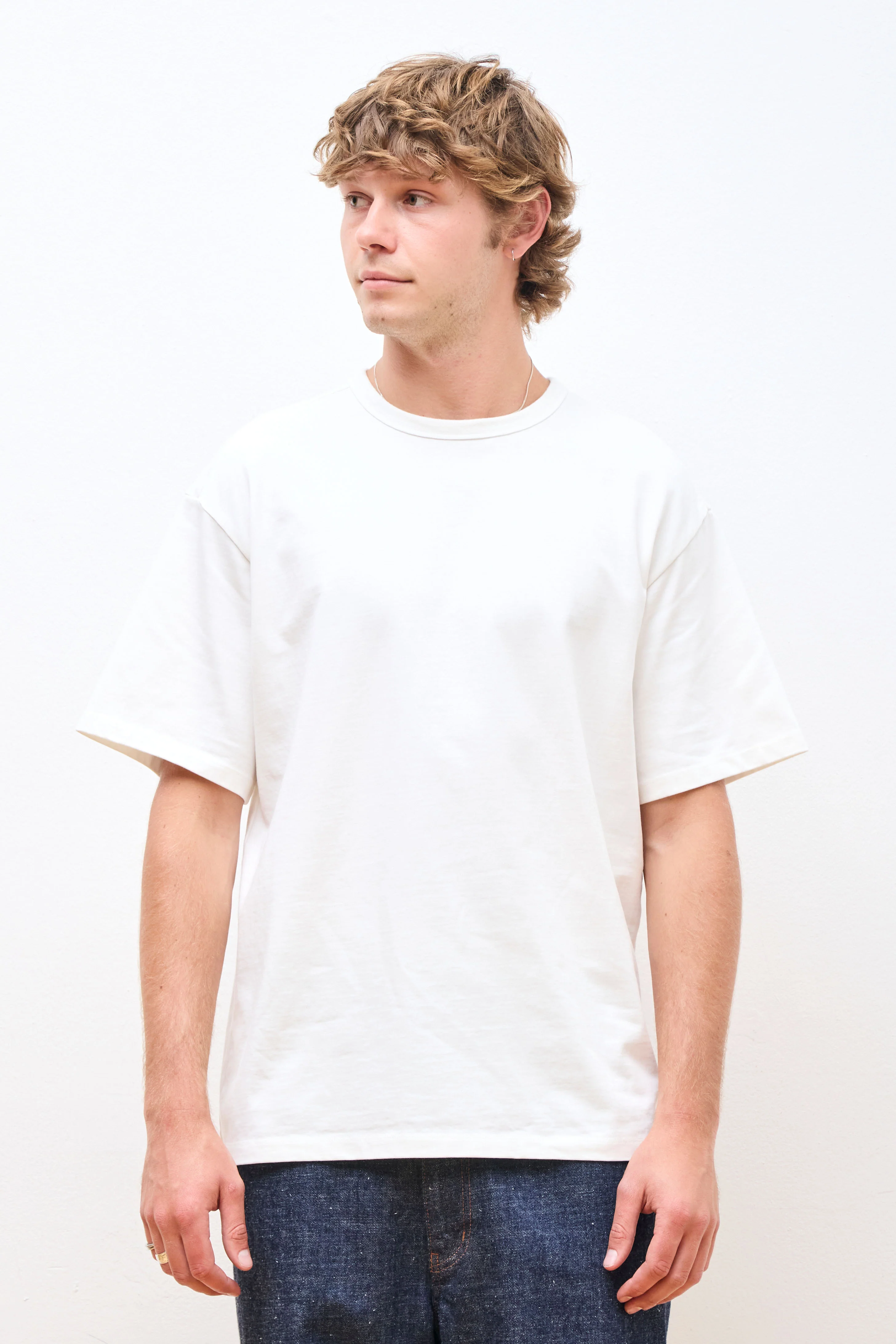 Loose Fit T-Shirt Off White - Image 2