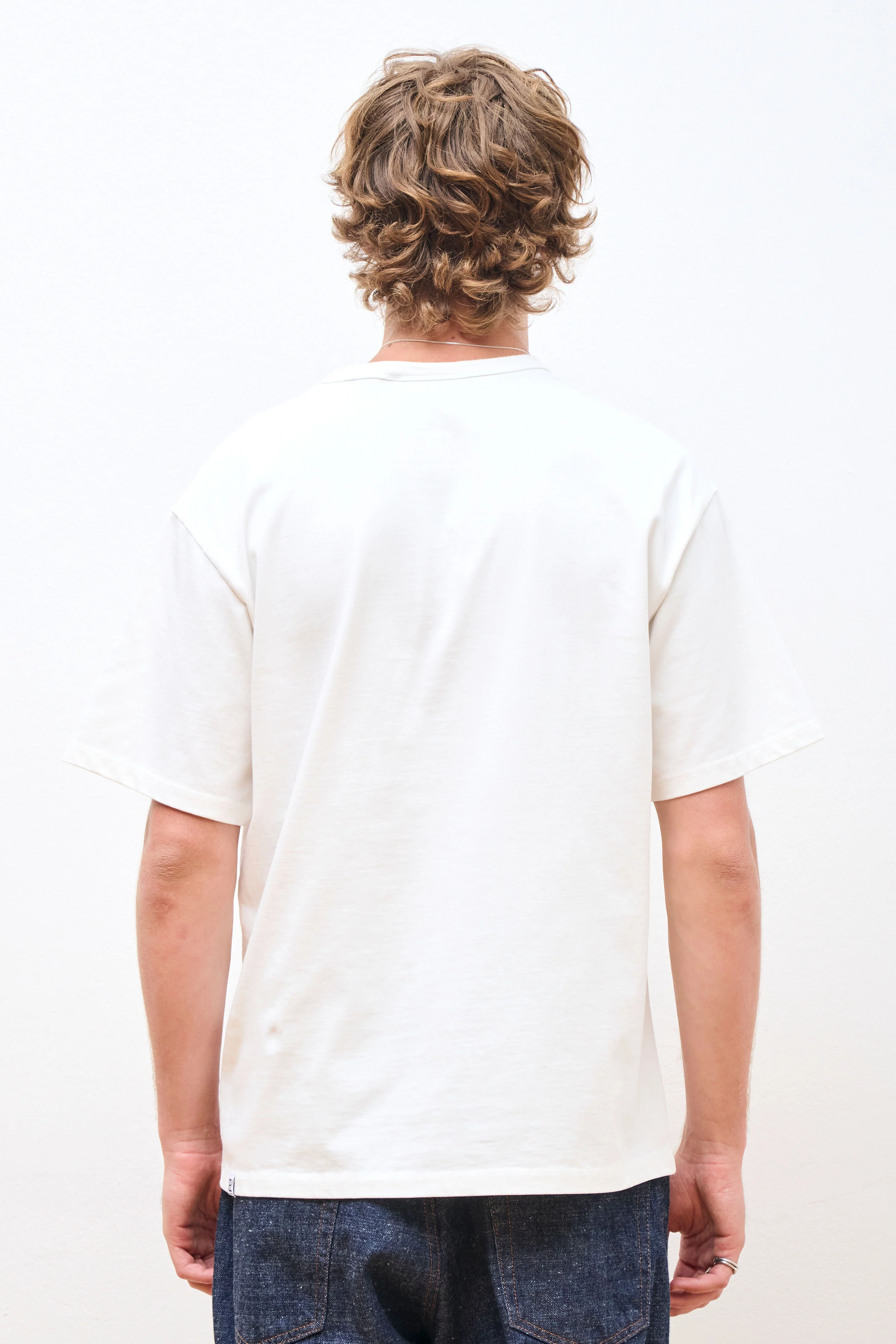 Loose Fit T-Shirt Off White - Image 4