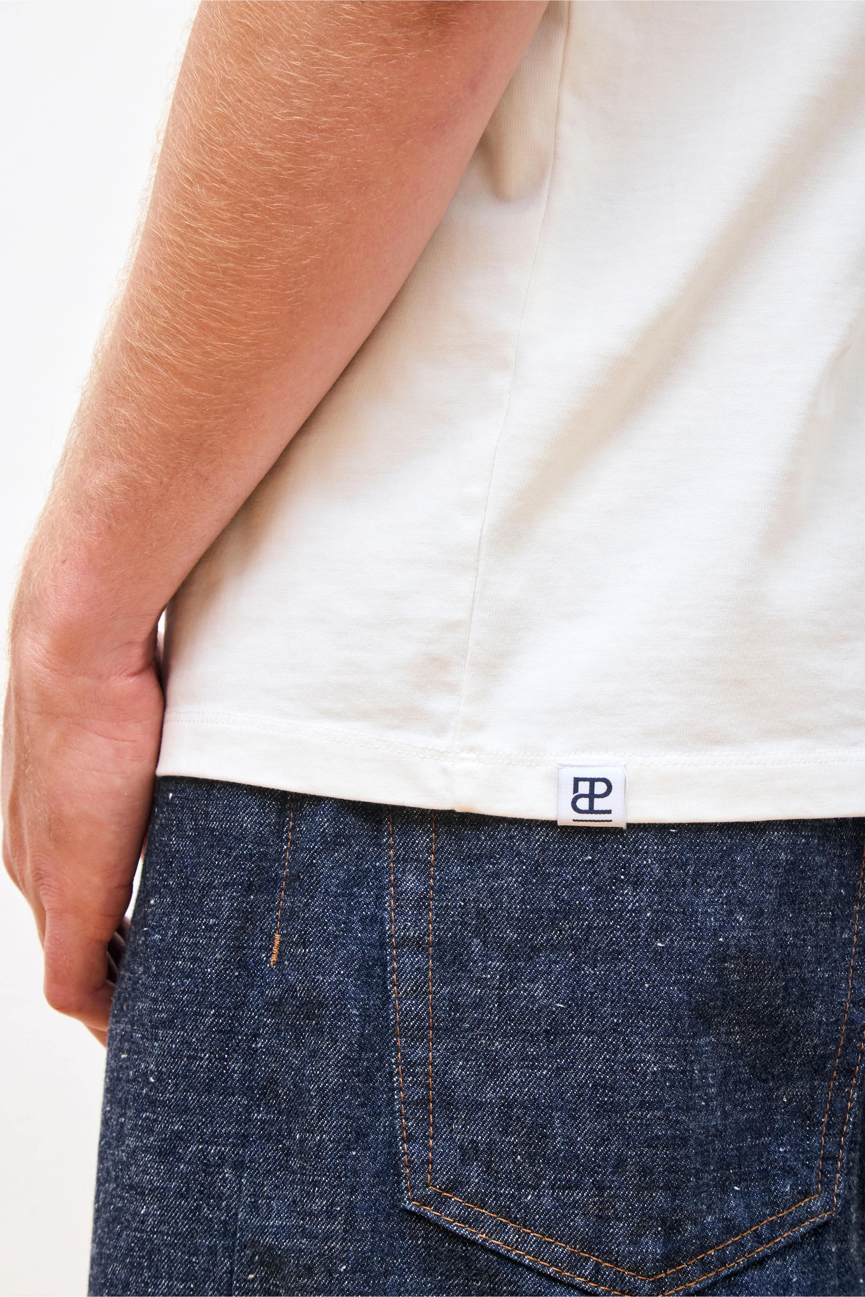 Loose Fit T-Shirt Off White - Image 5