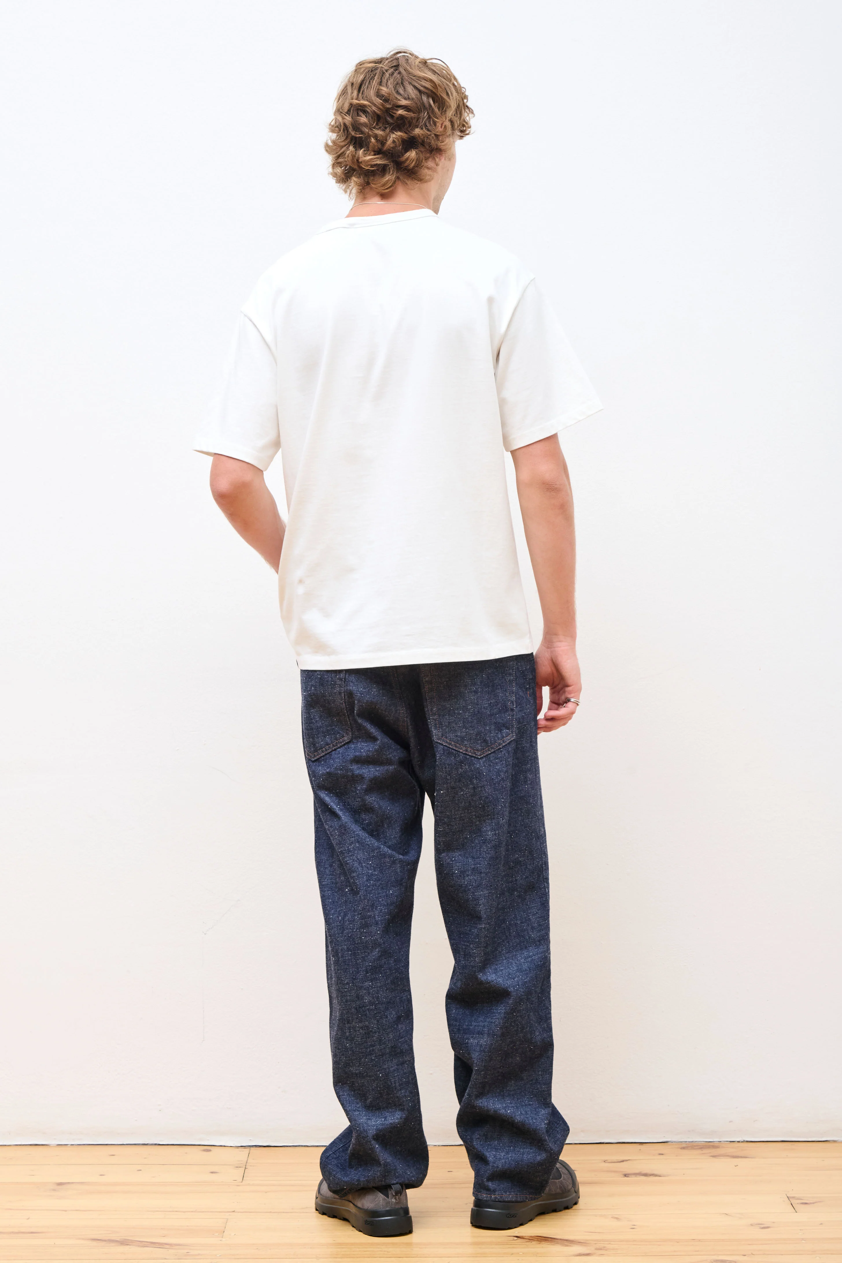 Loose Fit T-Shirt Off White - Image 7