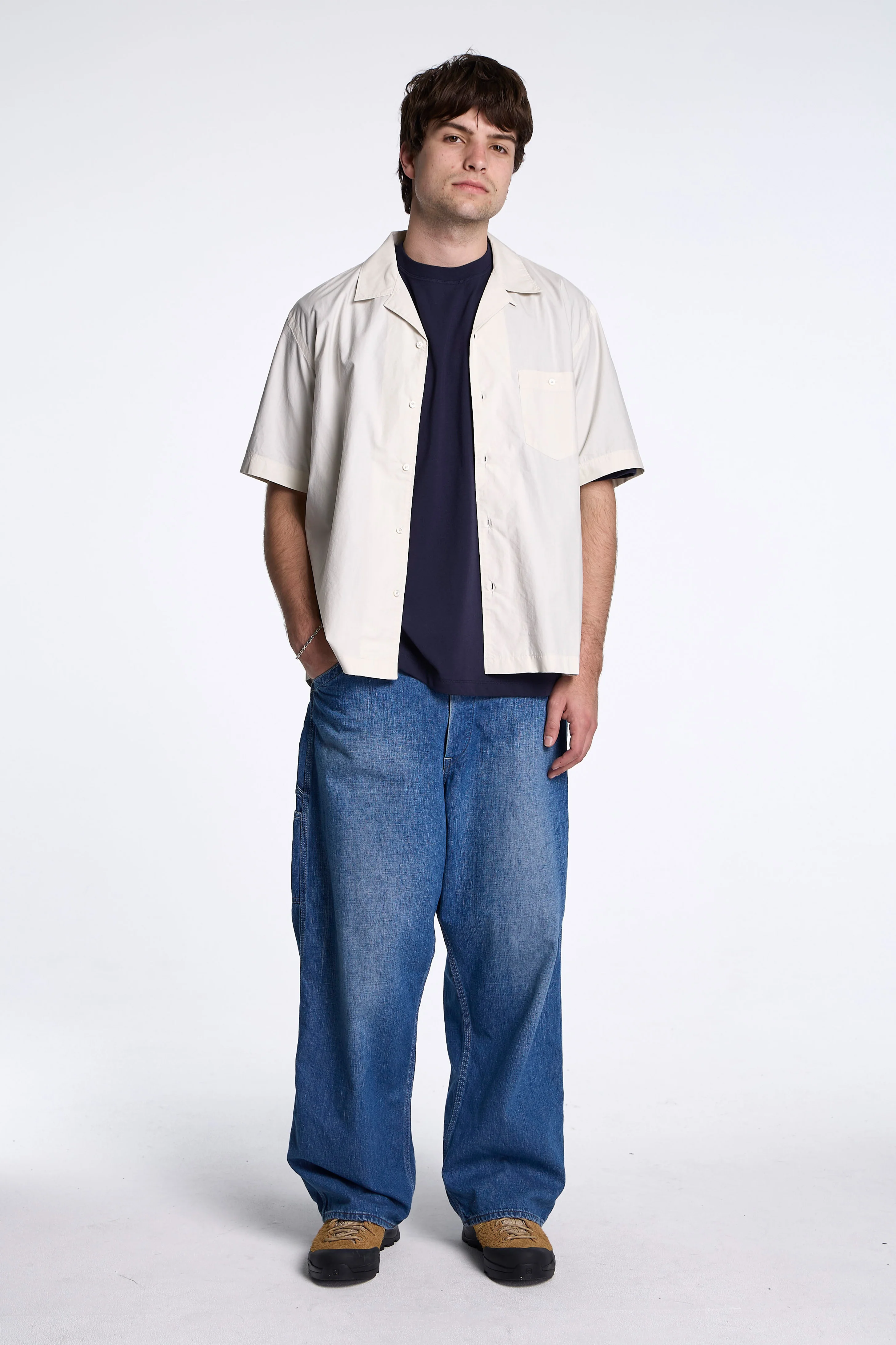 Relax Half Shirt Dusty Beige - Image 4