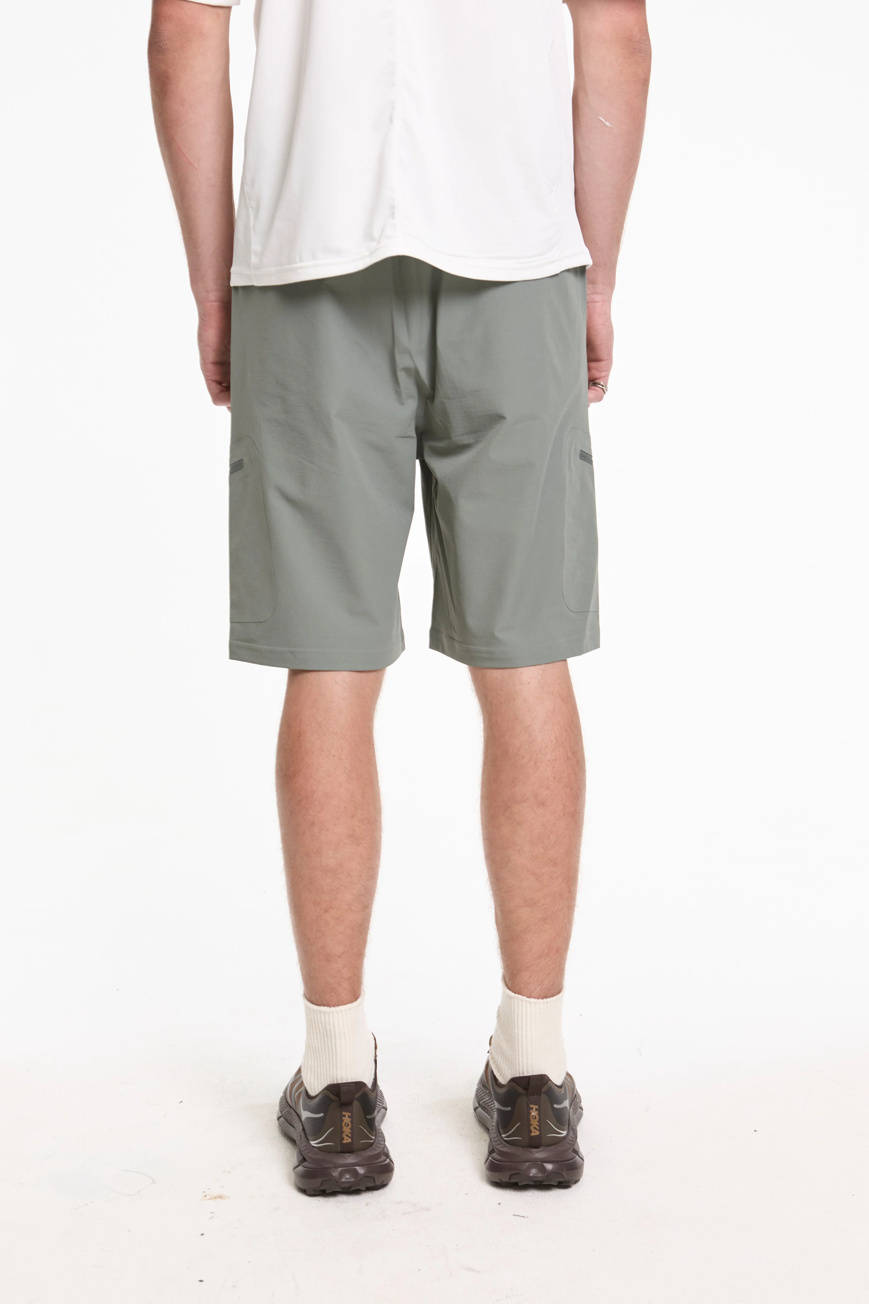 Edge LT Softshell Technical Shorts Pine Mist - Image 2