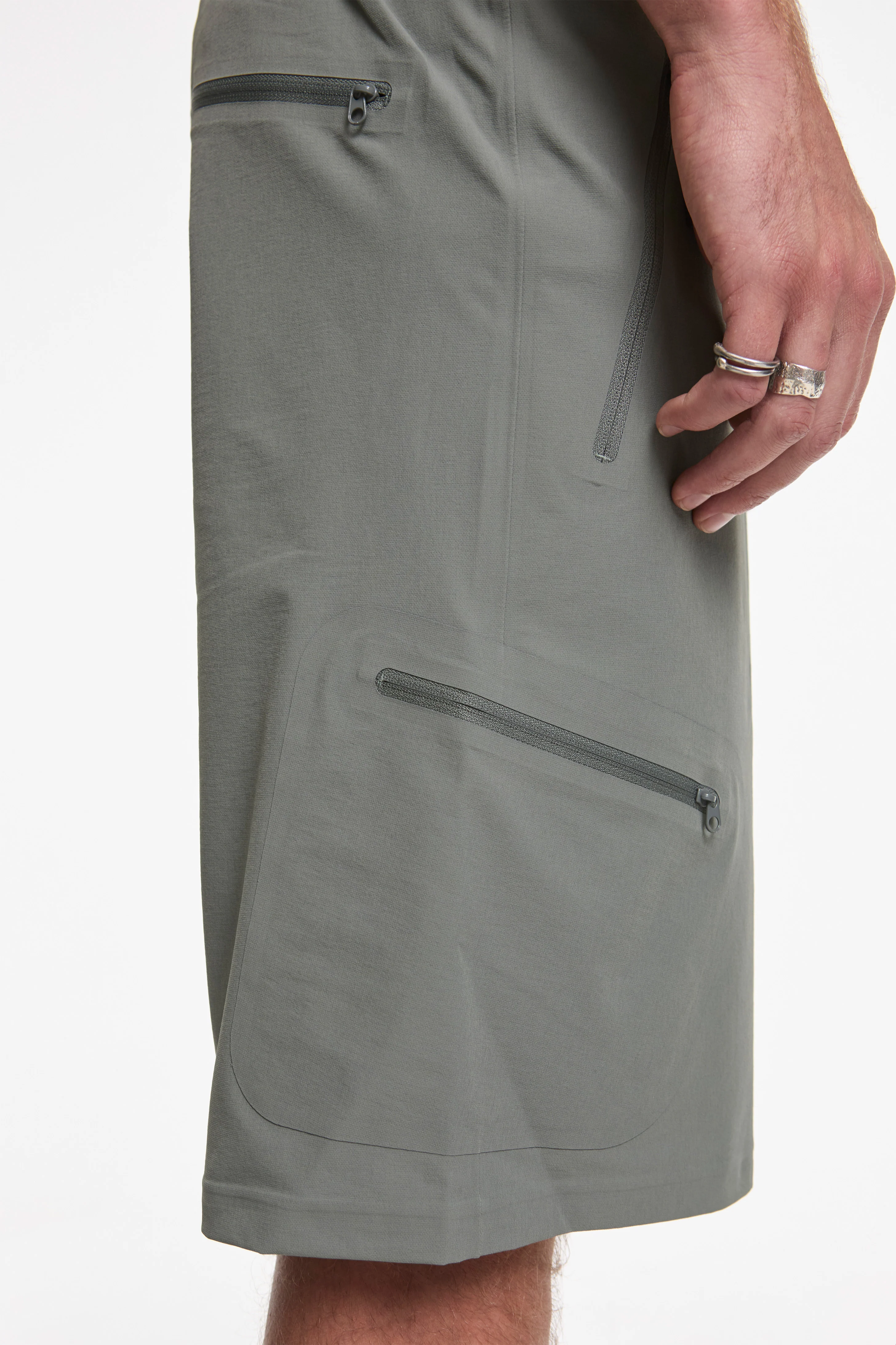 Edge LT Softshell Technical Shorts Pine Mist - Image 3