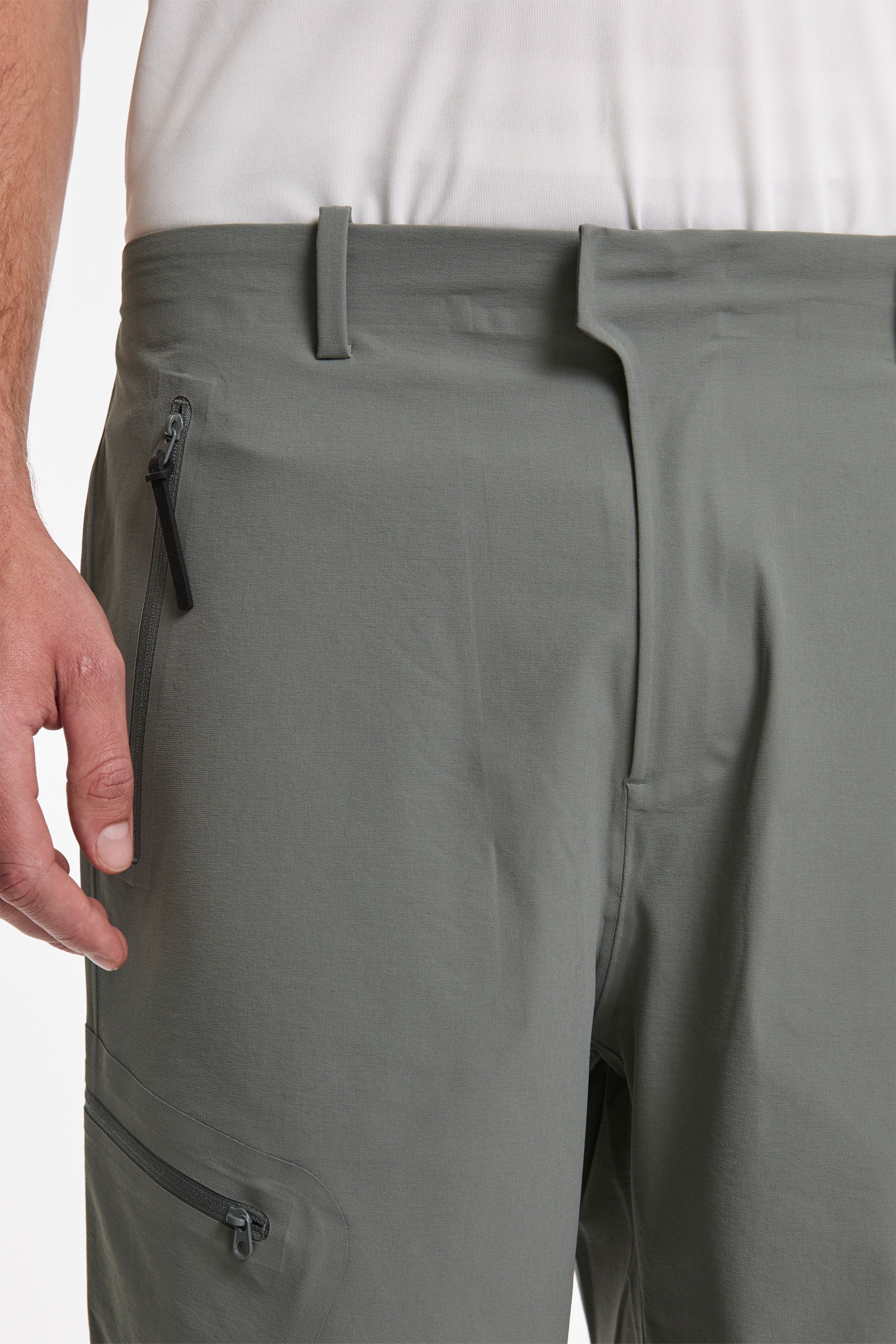 Edge LT Softshell Technical Shorts Pine Mist - Image 4