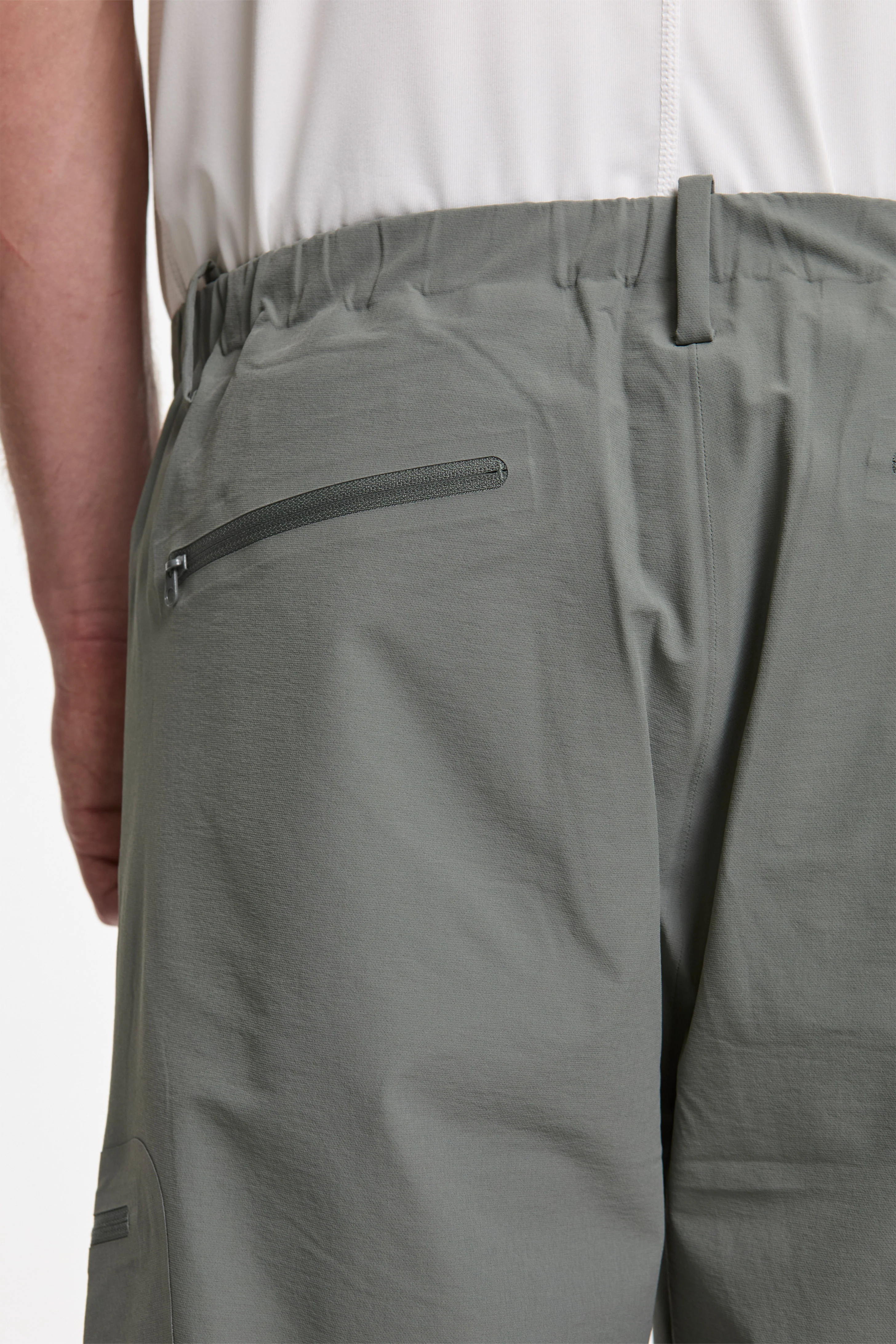 Edge LT Softshell Technical Shorts Pine Mist - Image 5