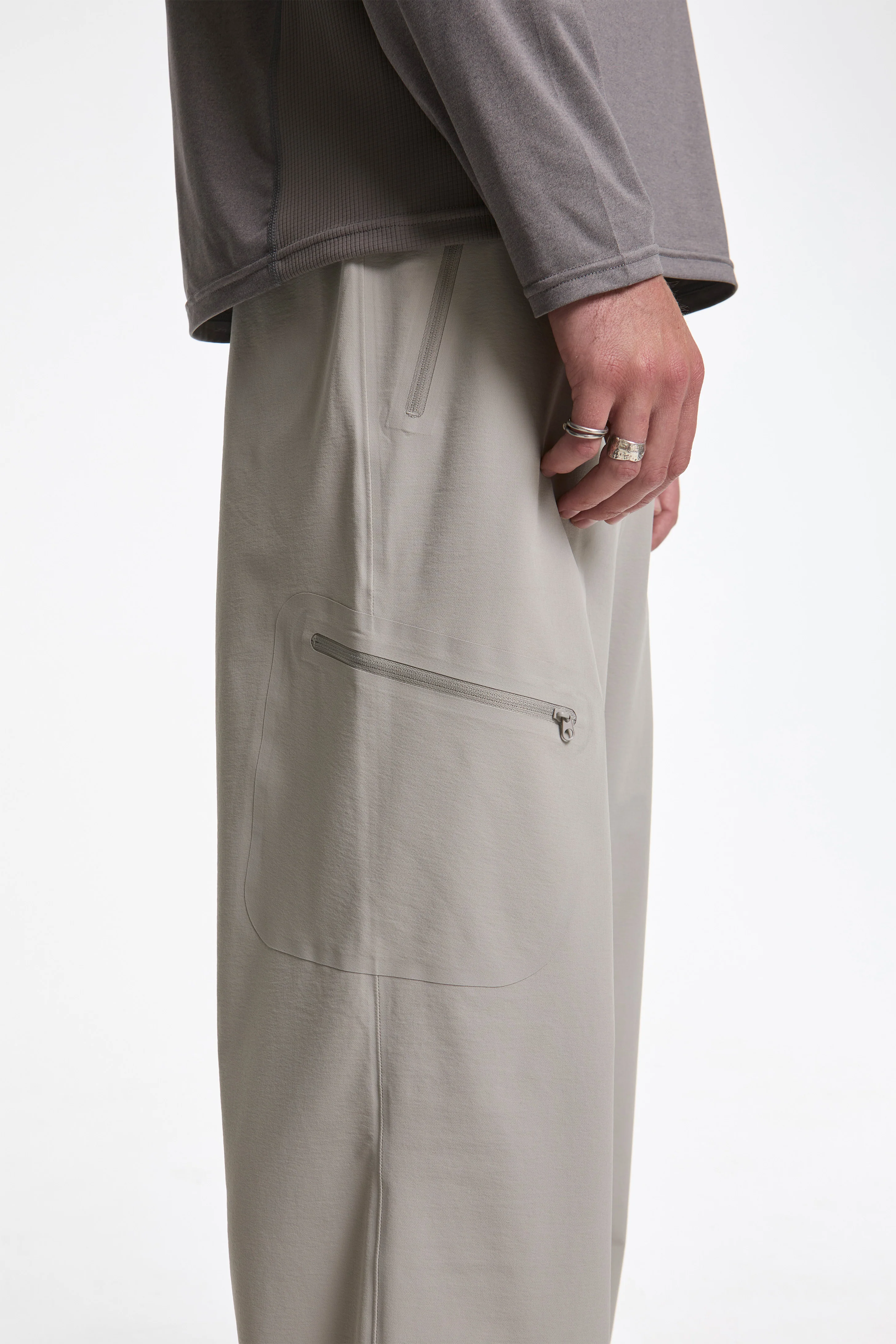 Edge LT Softshell Technical Trouser Sage Green - Image 3