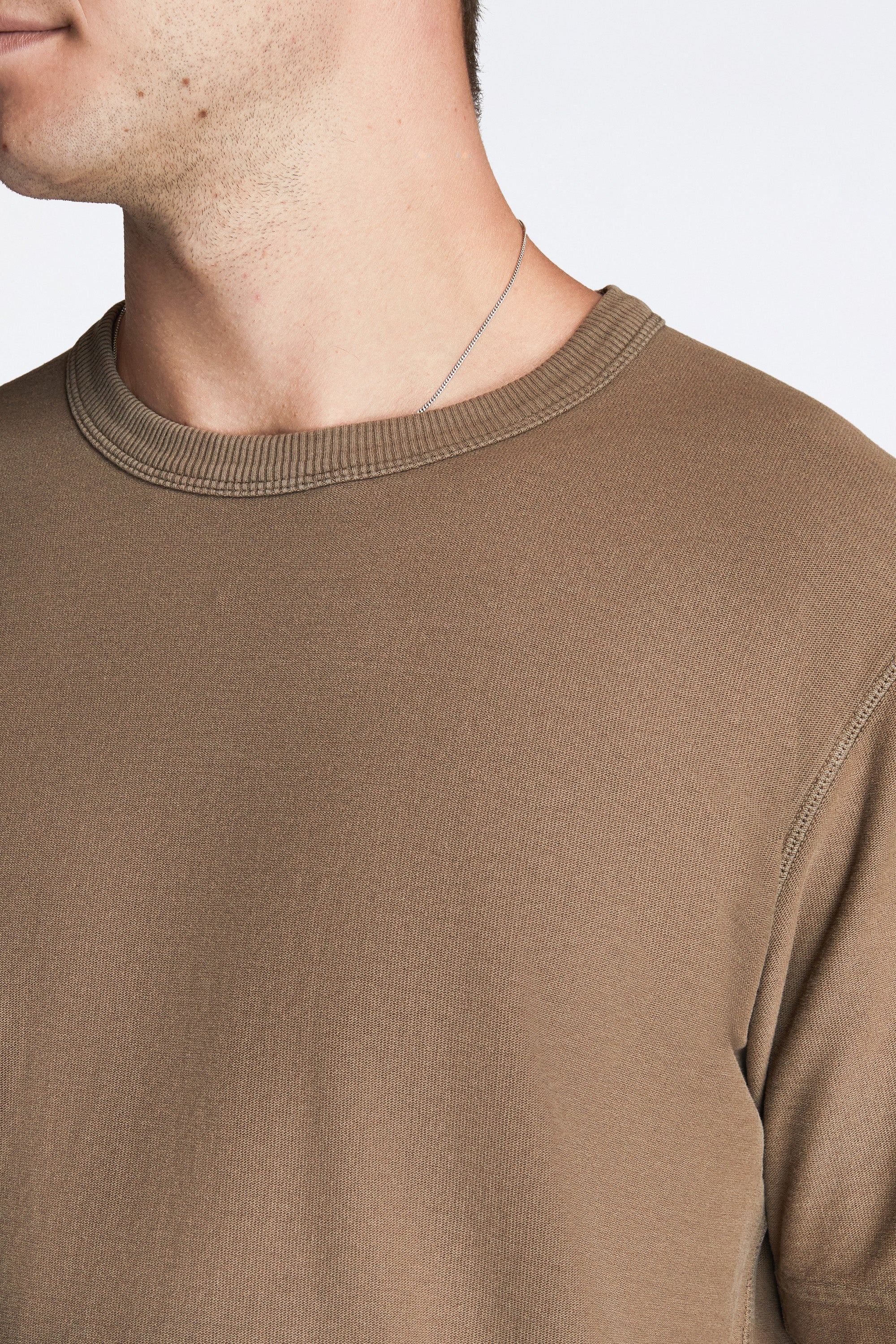 Elmelunde Organic Dry Cotton GMD T-shirt Walnut - Image 5