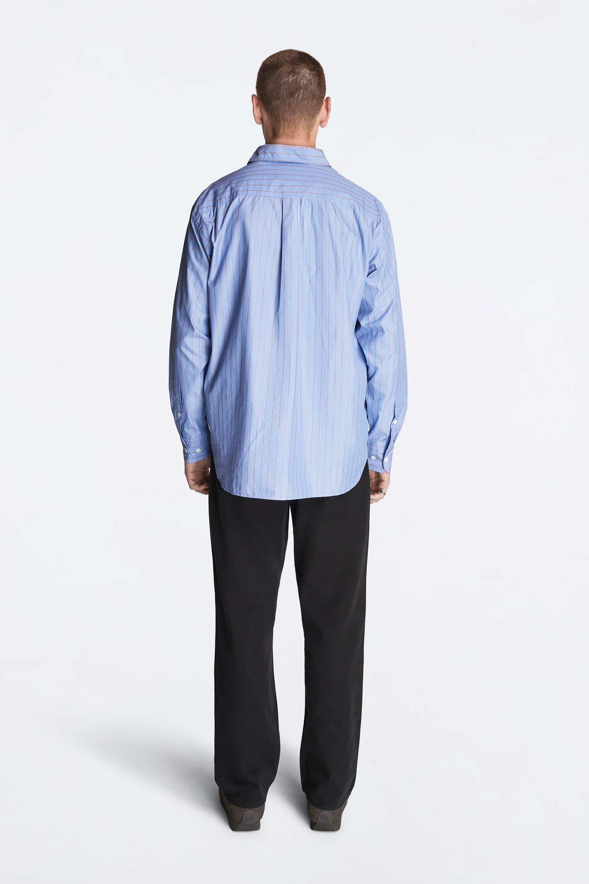 Espevik Fine Oversize Shirt Bel Air Blue - Image 5