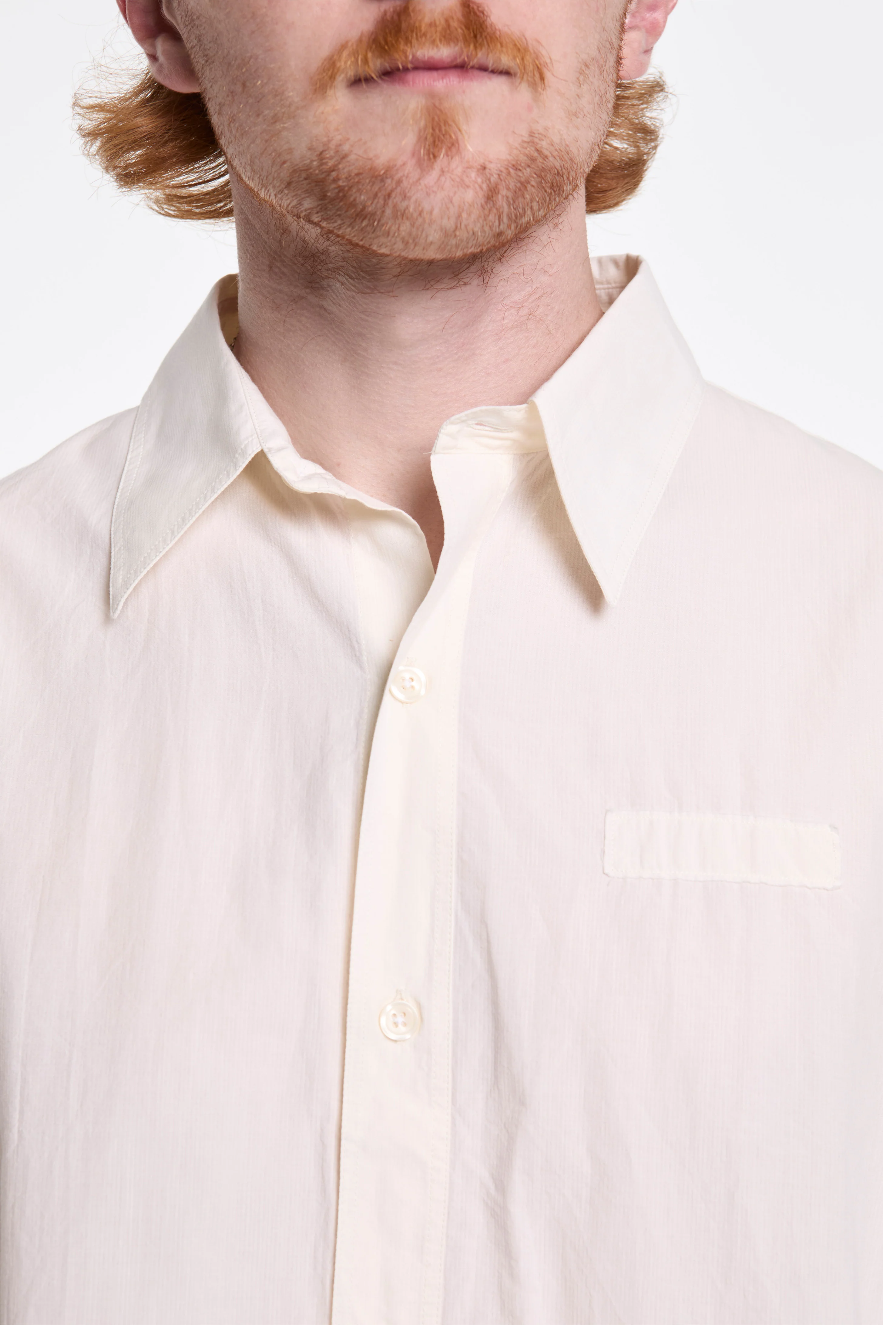 Essay Shirt Off White Micro Check - Image 3