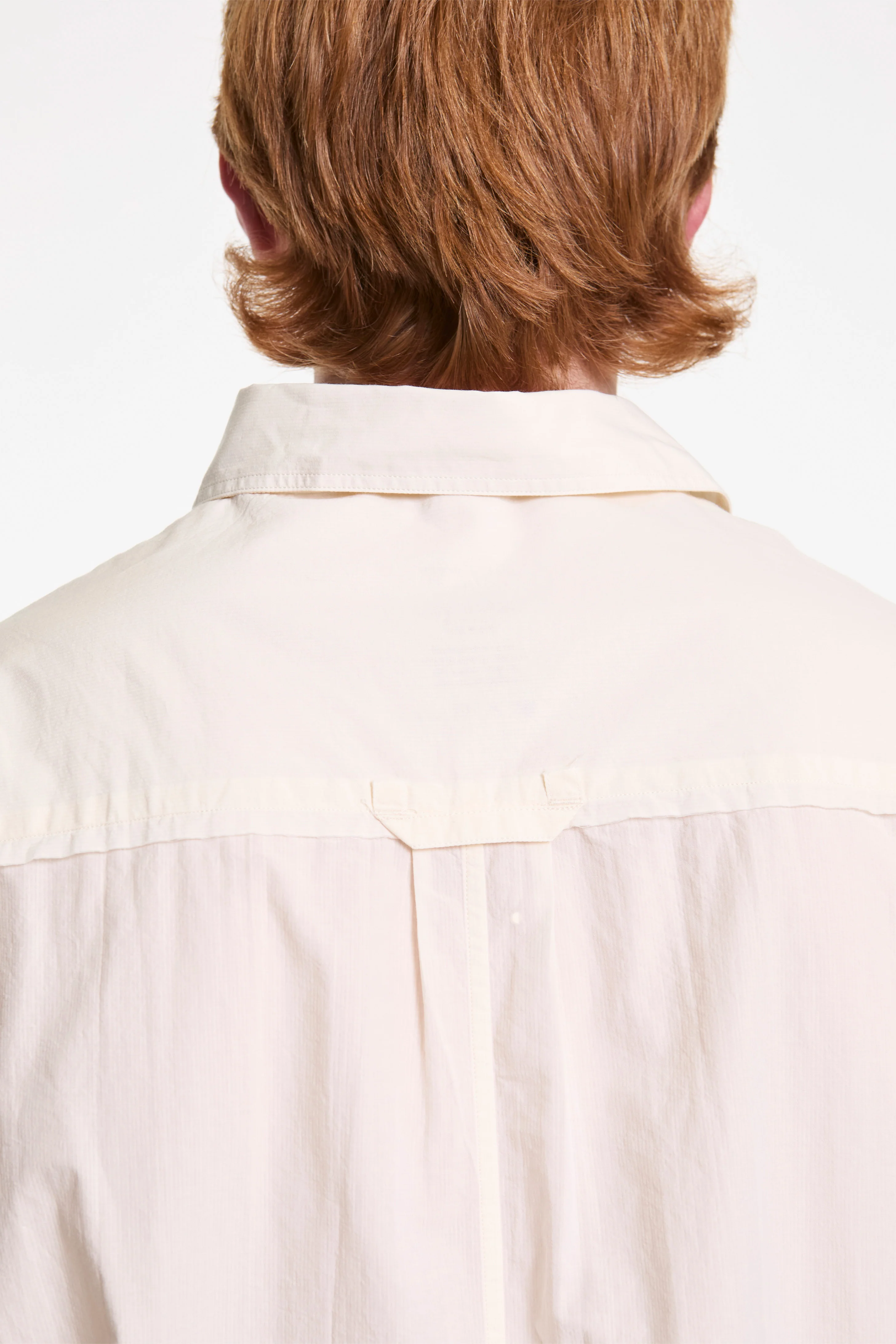 Essay Shirt Off White Micro Check - Image 5