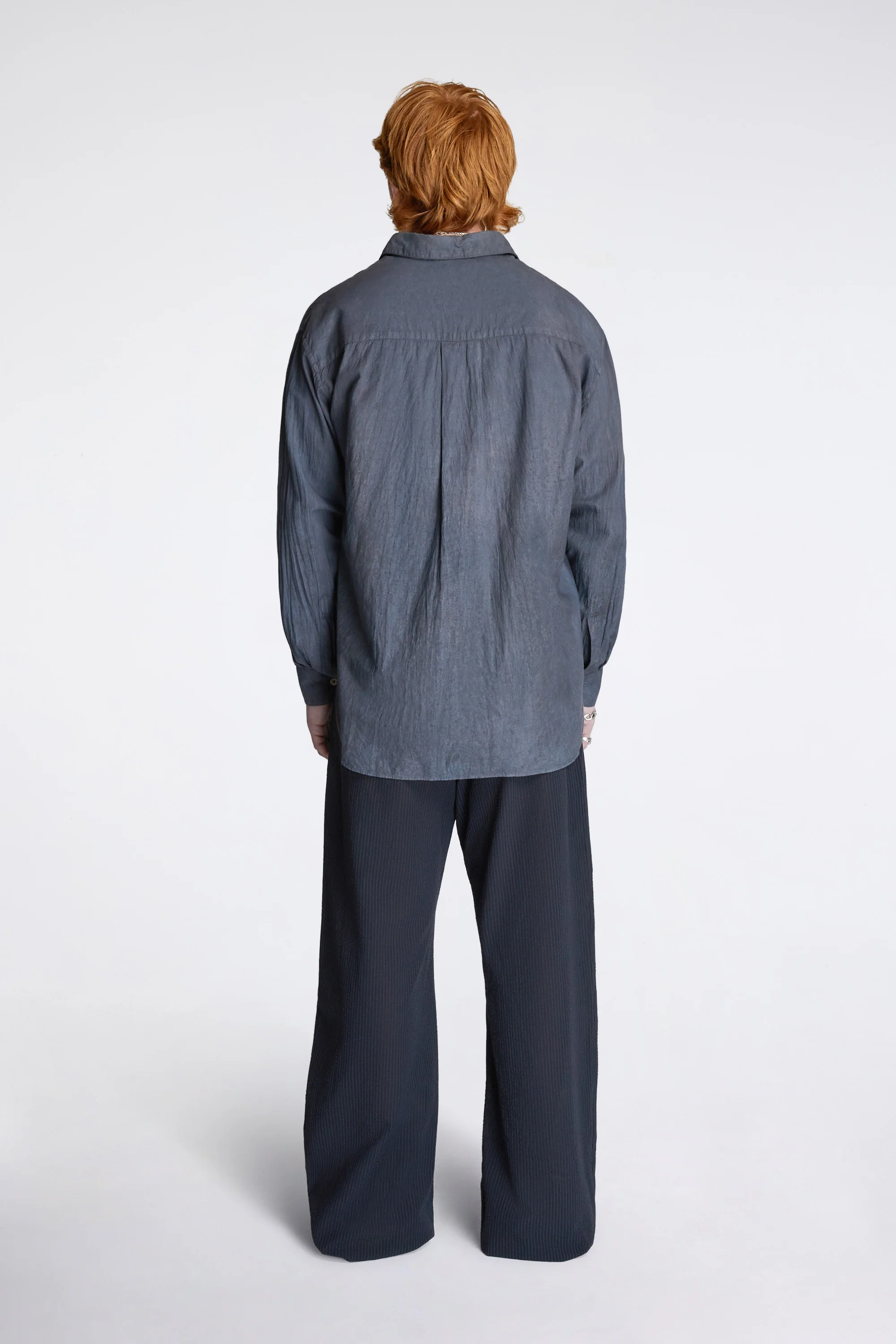 Eternal Shirt Organic Cotton Plum X Indigo Mud Splash - Image 6